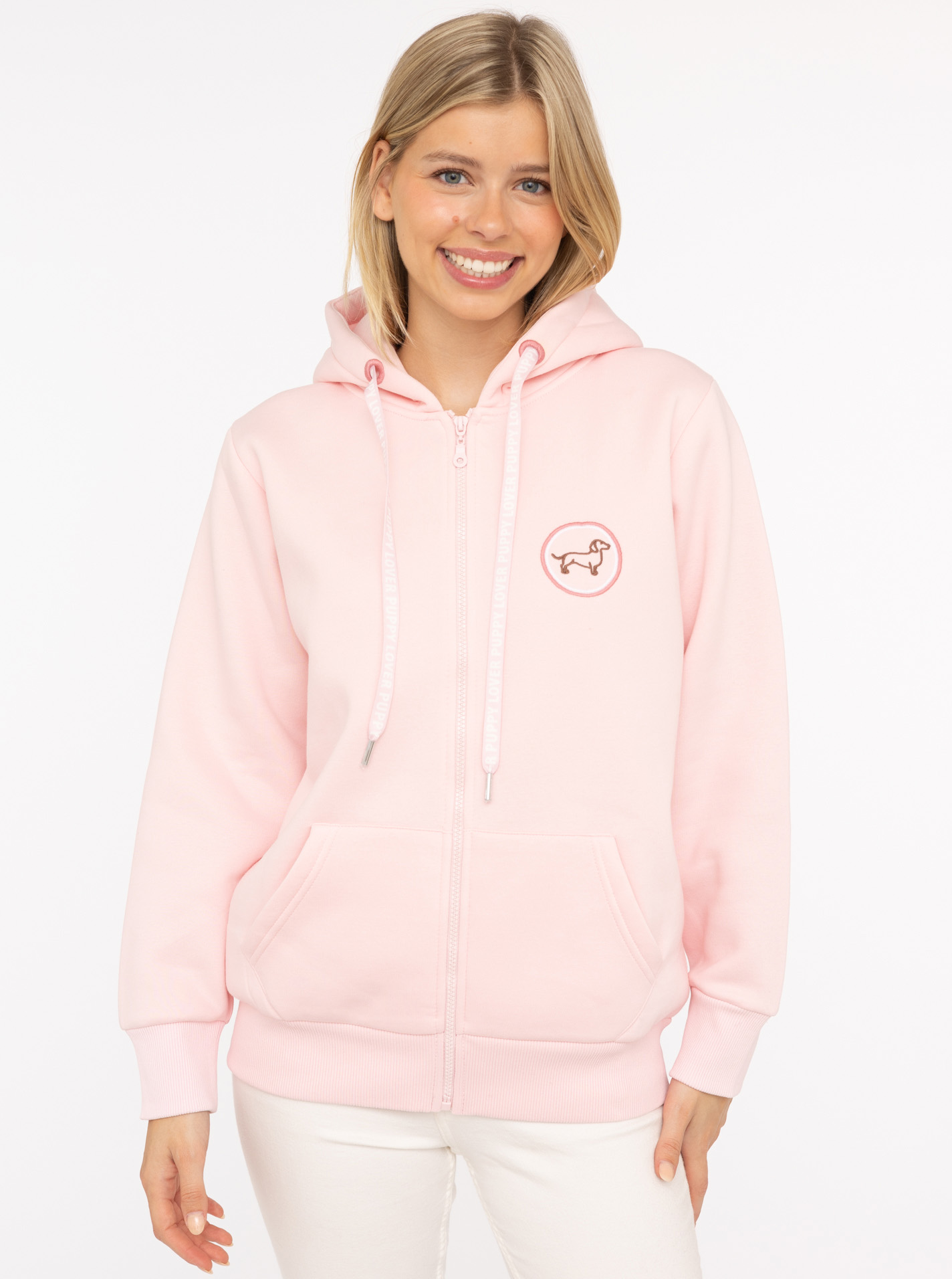 Hoodiejacke "Puppy Lover Forever"
