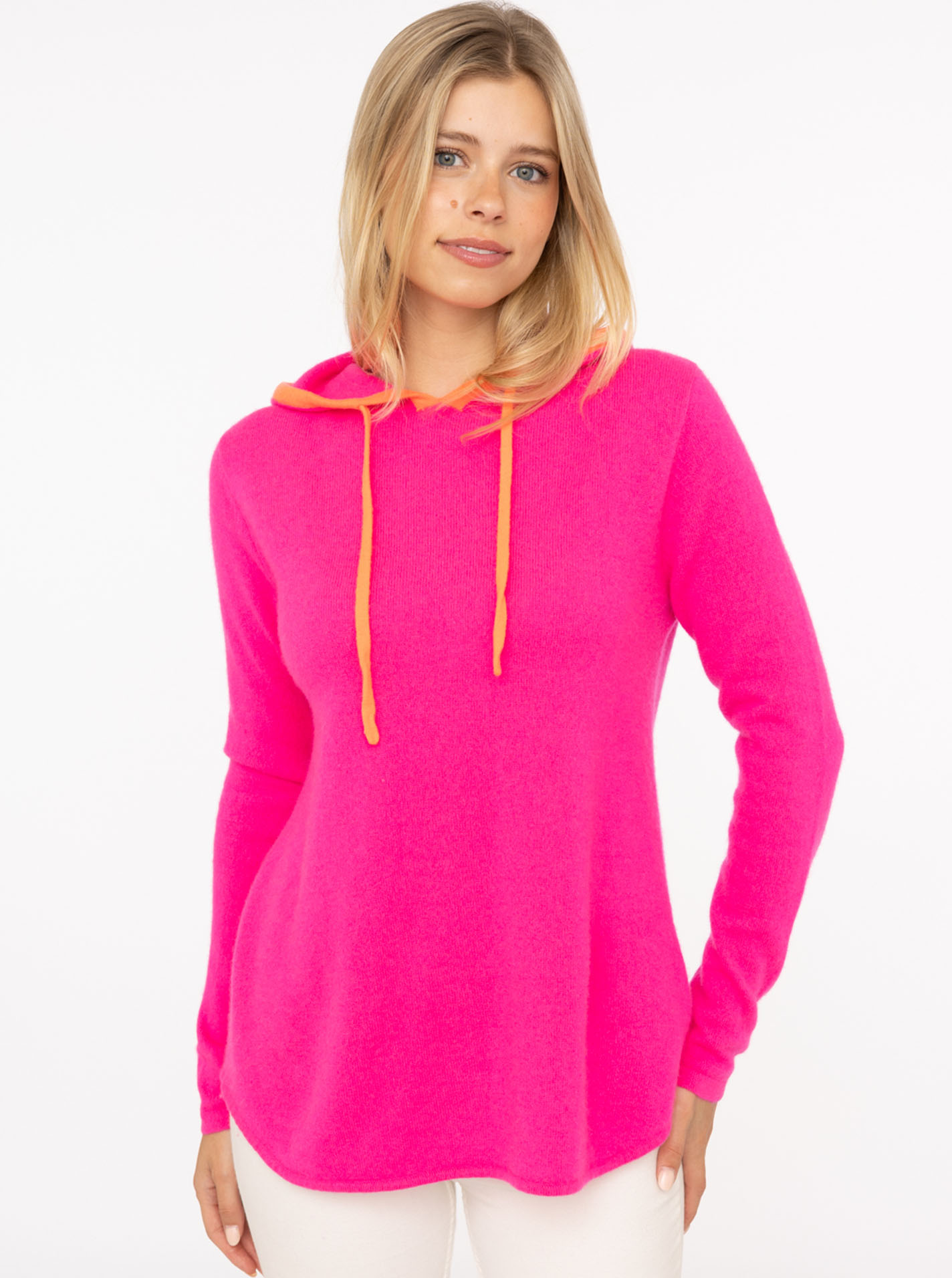 100% Cashmere Hoodie "Colors"