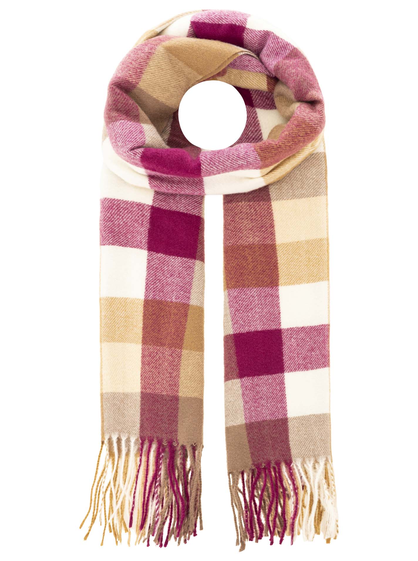 Viskose Mix Kuschelschal "Classic Karo"