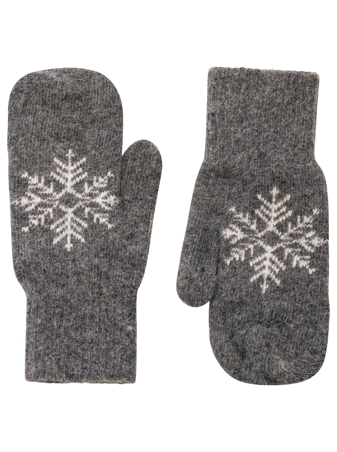 Handschuh 10er Set Wollmix "Snowflake"