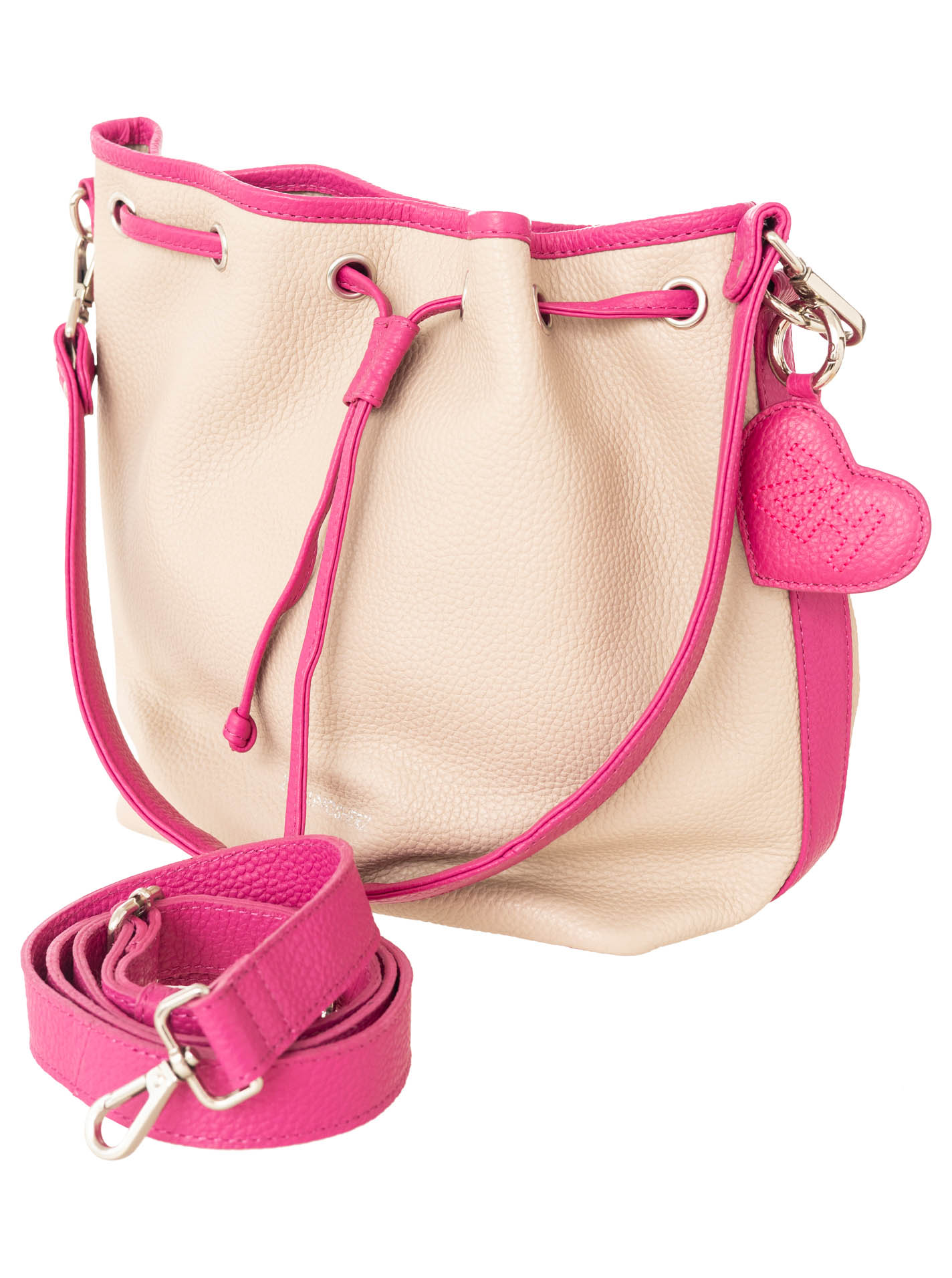 Ledertasche "Drawstring Bag"