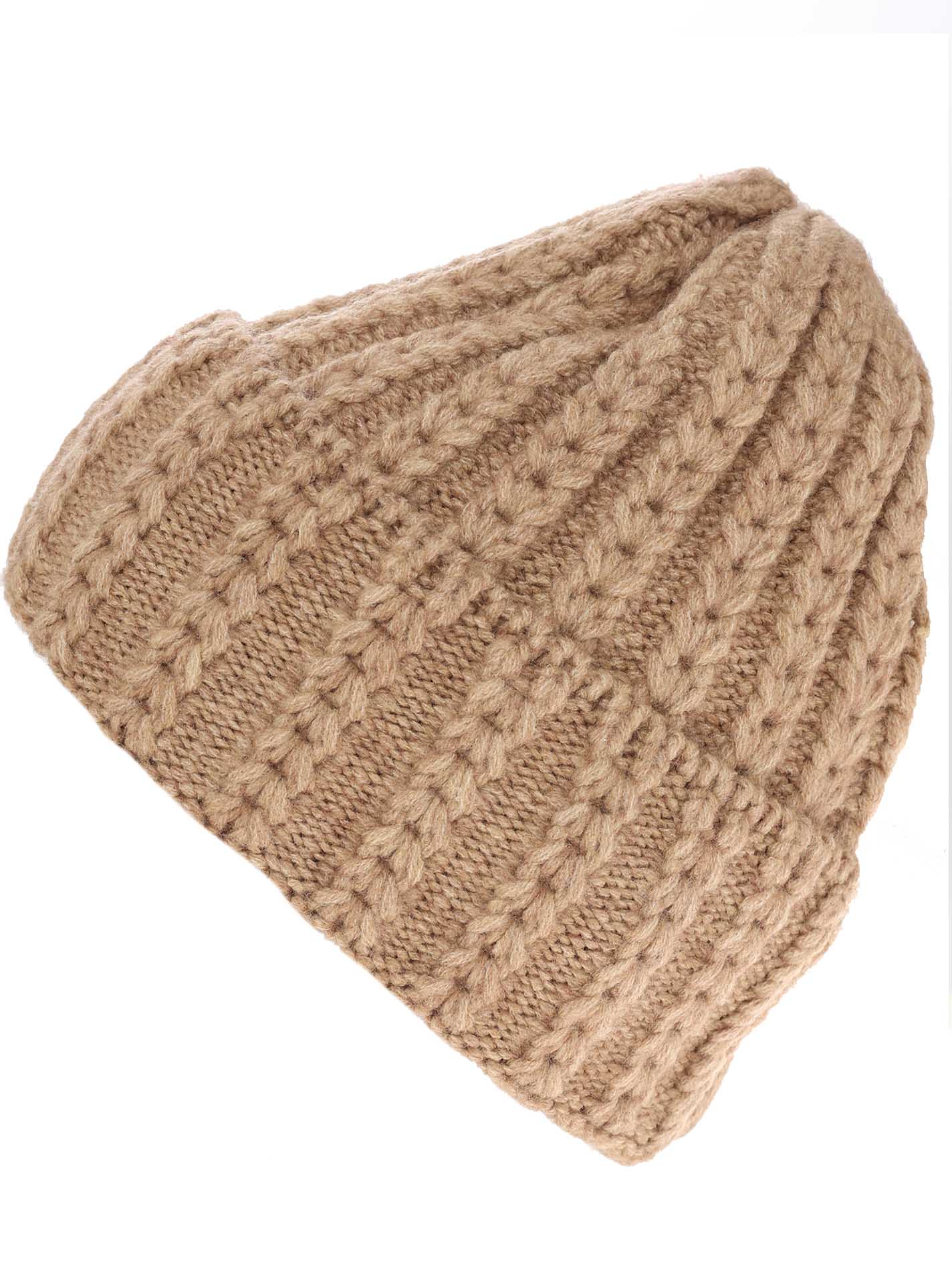 Strickmütze Rippe "Uni"