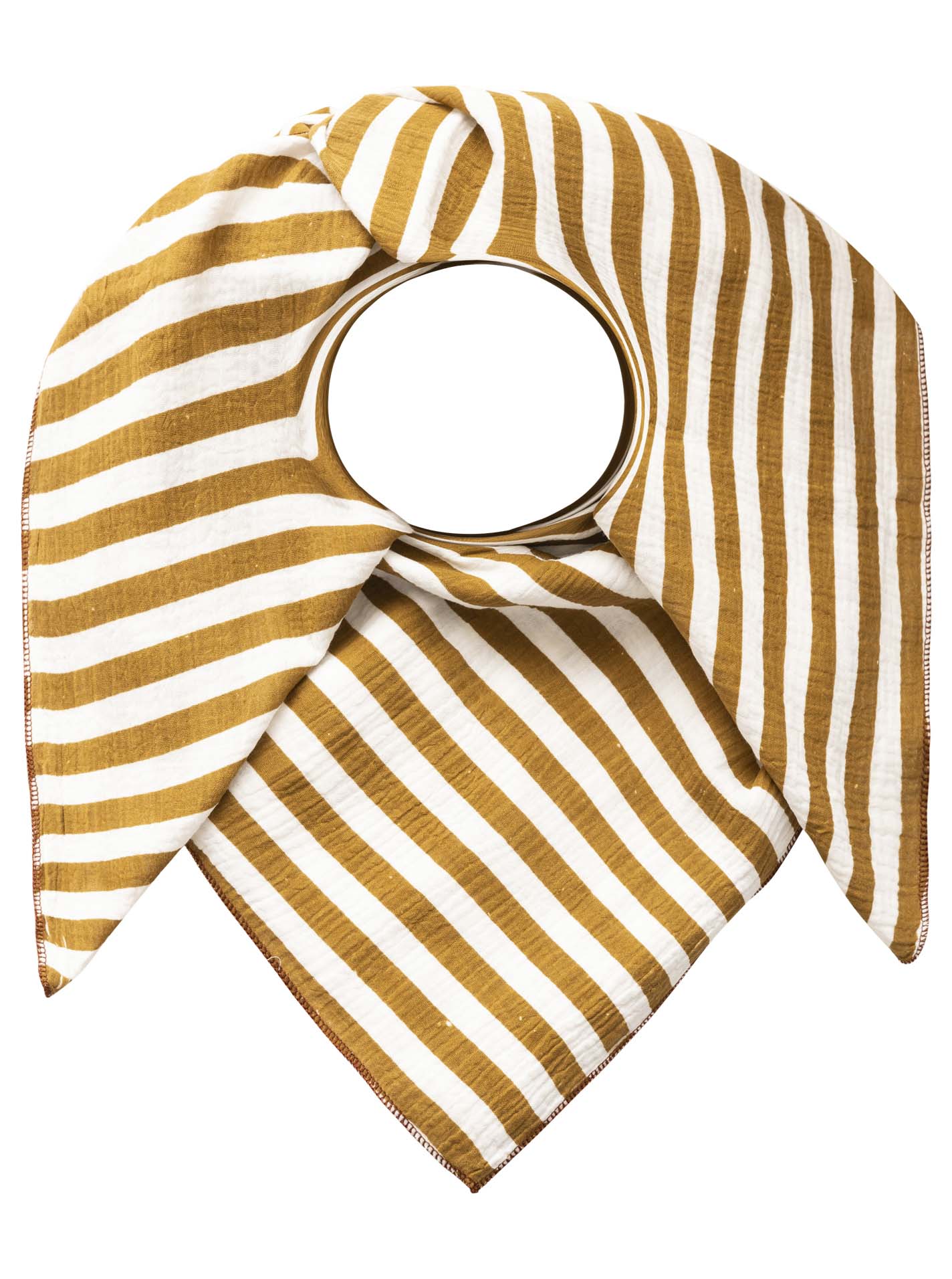 Musselin Viereckstuch "Streifen" Musselin Viereckstuch "Streifen"