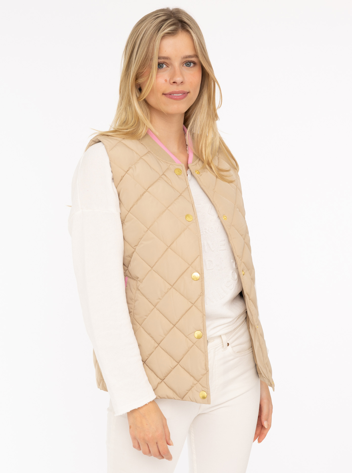 Steppweste  kurz "Classic Diamond"