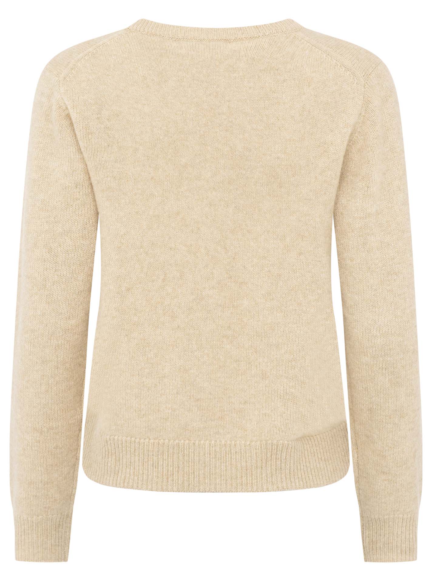 100% Cashmere V-Neck Loose