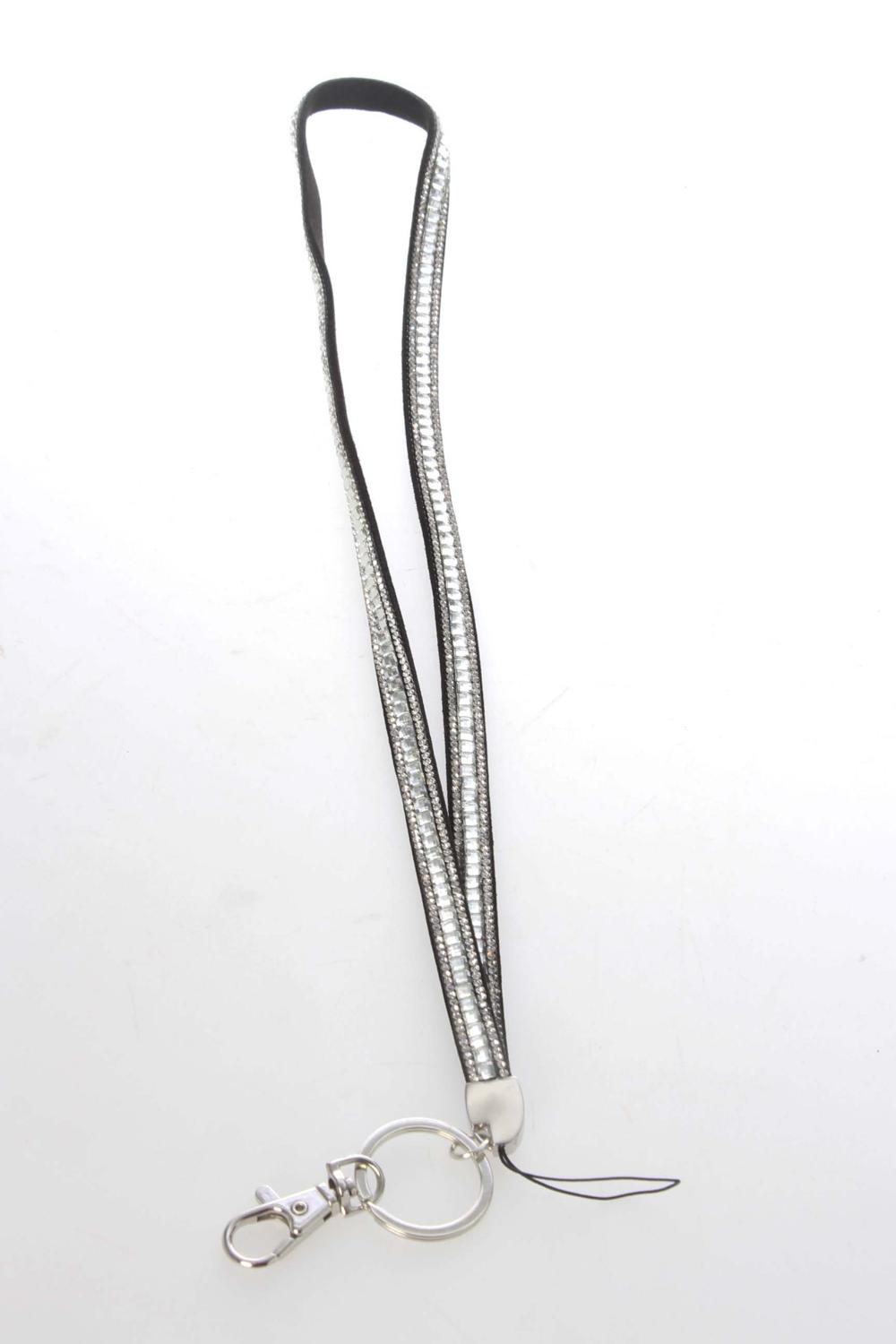 Schlüsselanhängerkette 10er Set "Glitzer"