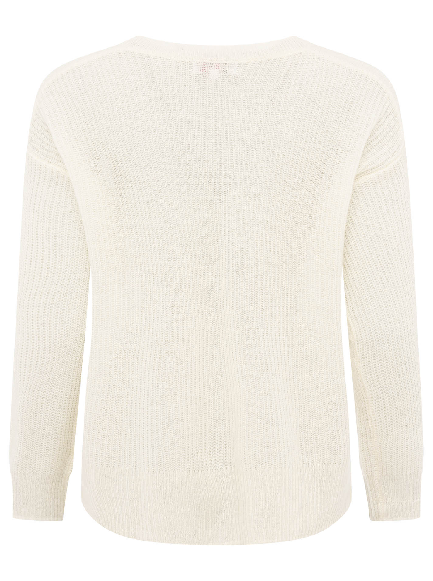 100% Cashmere Pullover "Rippe"