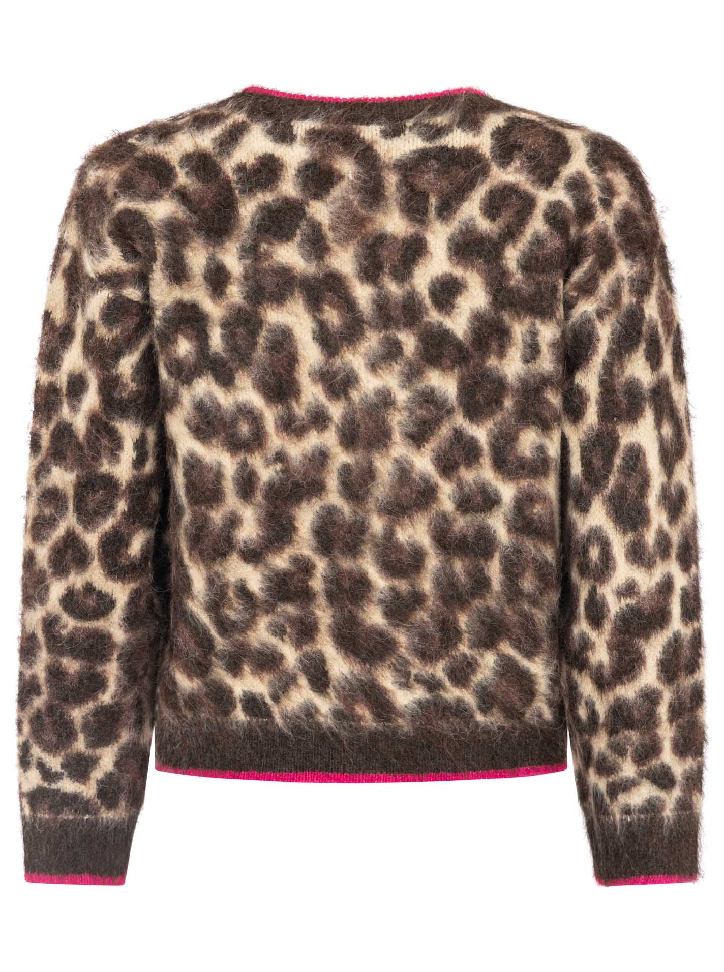 Strick Bomberjacke "Fluffy Leo"