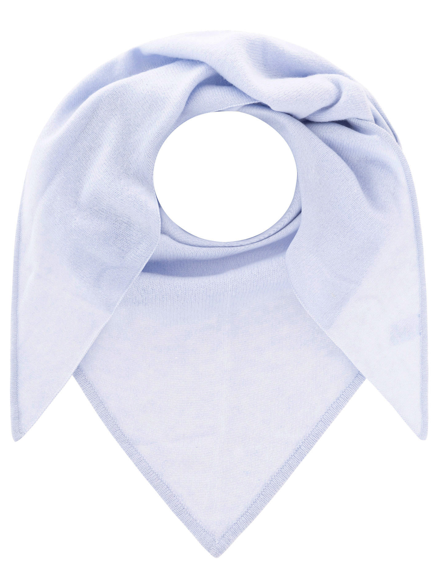 100% Cashmere Dreieckstuch "Uni"