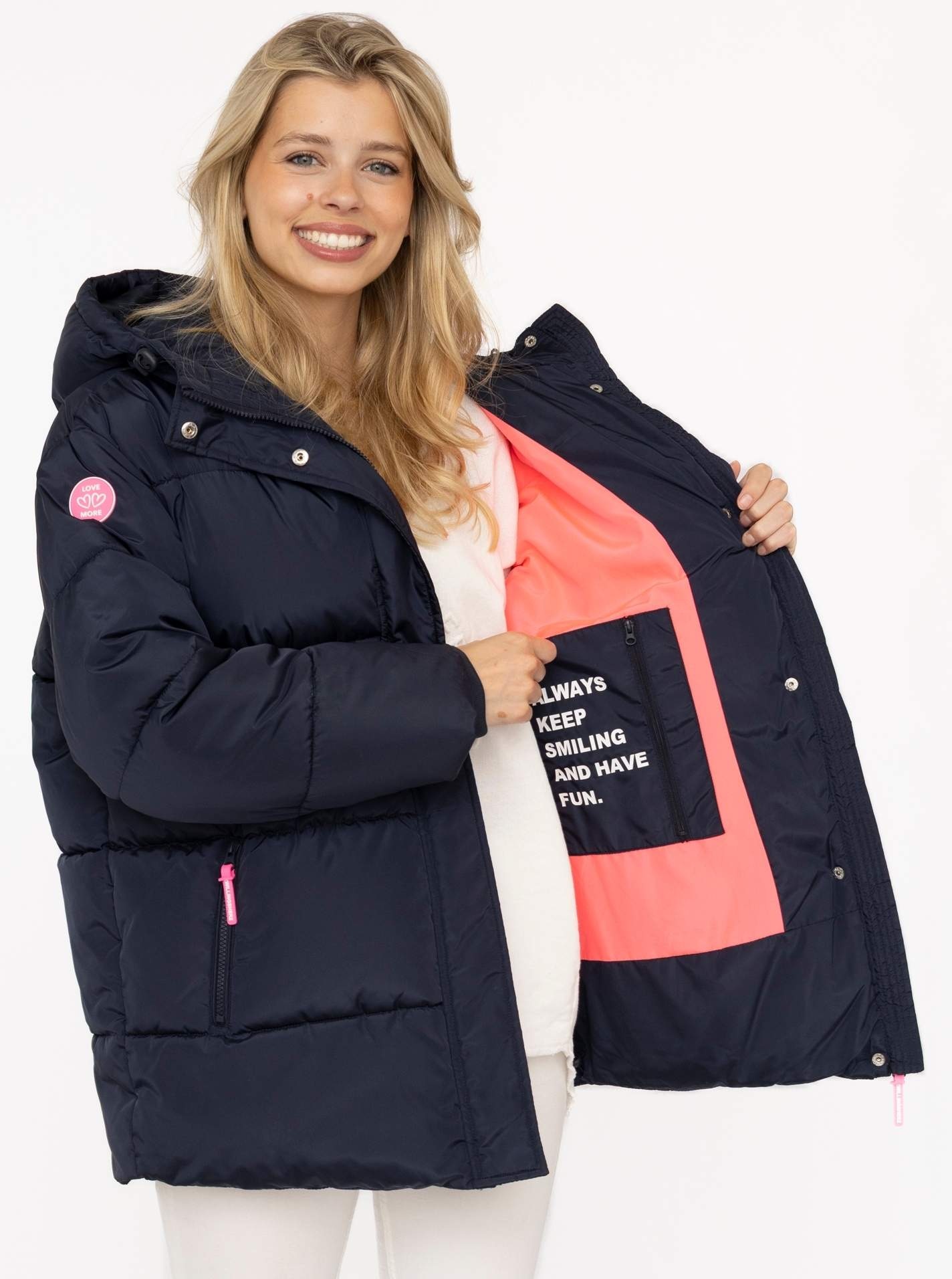 Steppjacke "Love More"