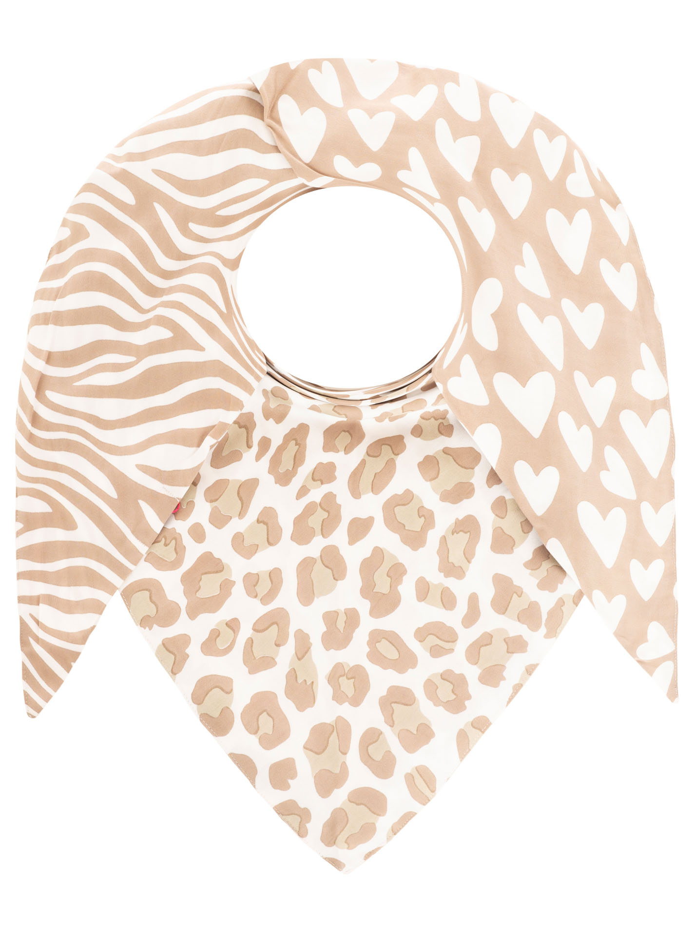 Dreieckstuch Organic Bamboo "Animal Love"