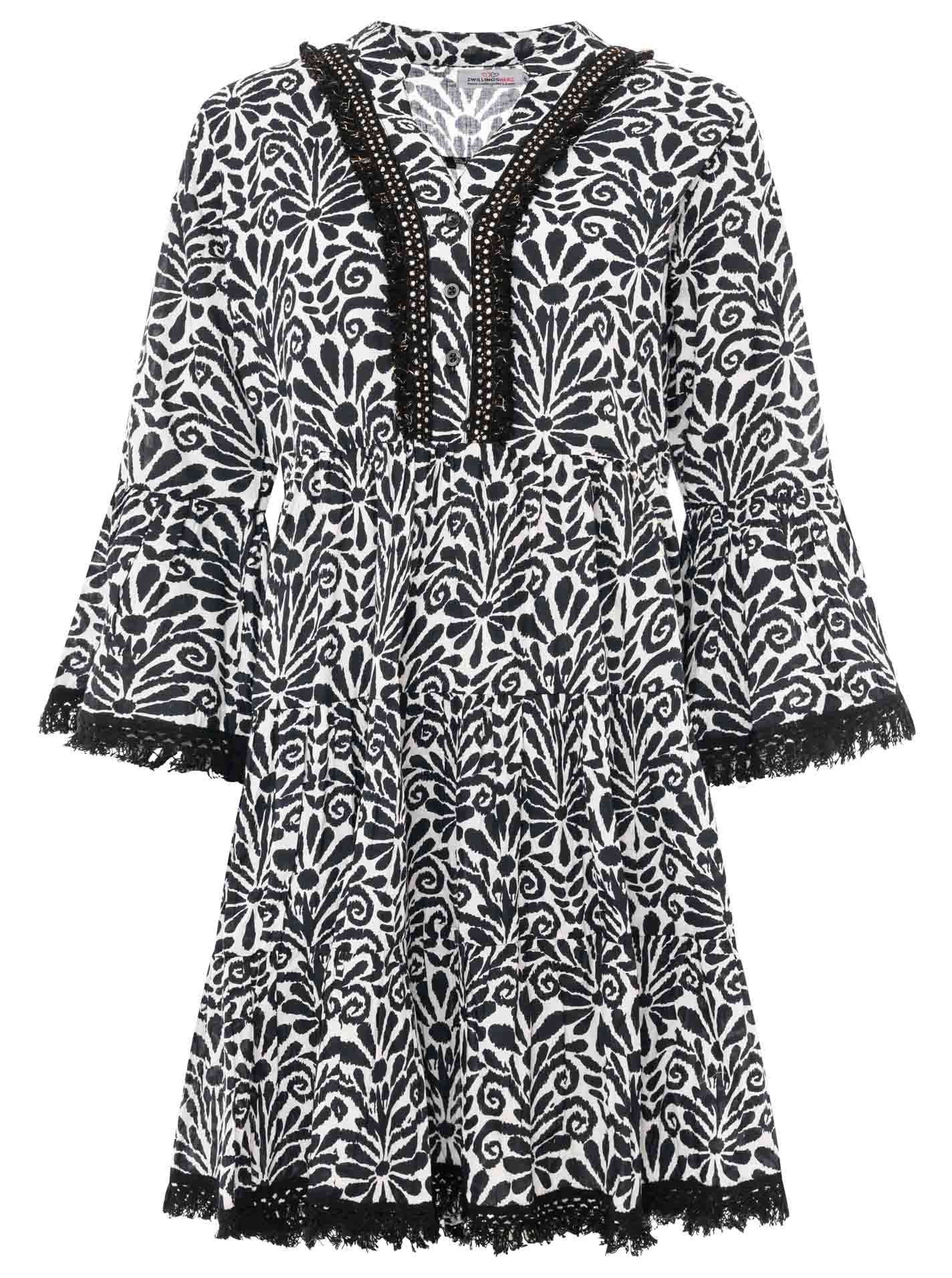 Kleid "Flower Layout"