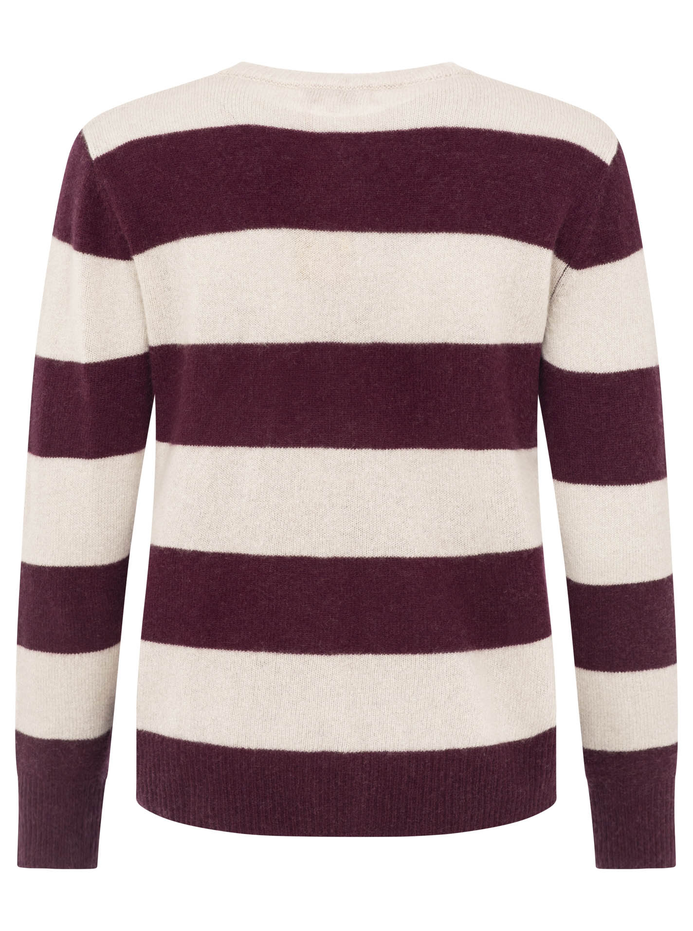 100% Kaschmir Pullover "Blockstreifen"