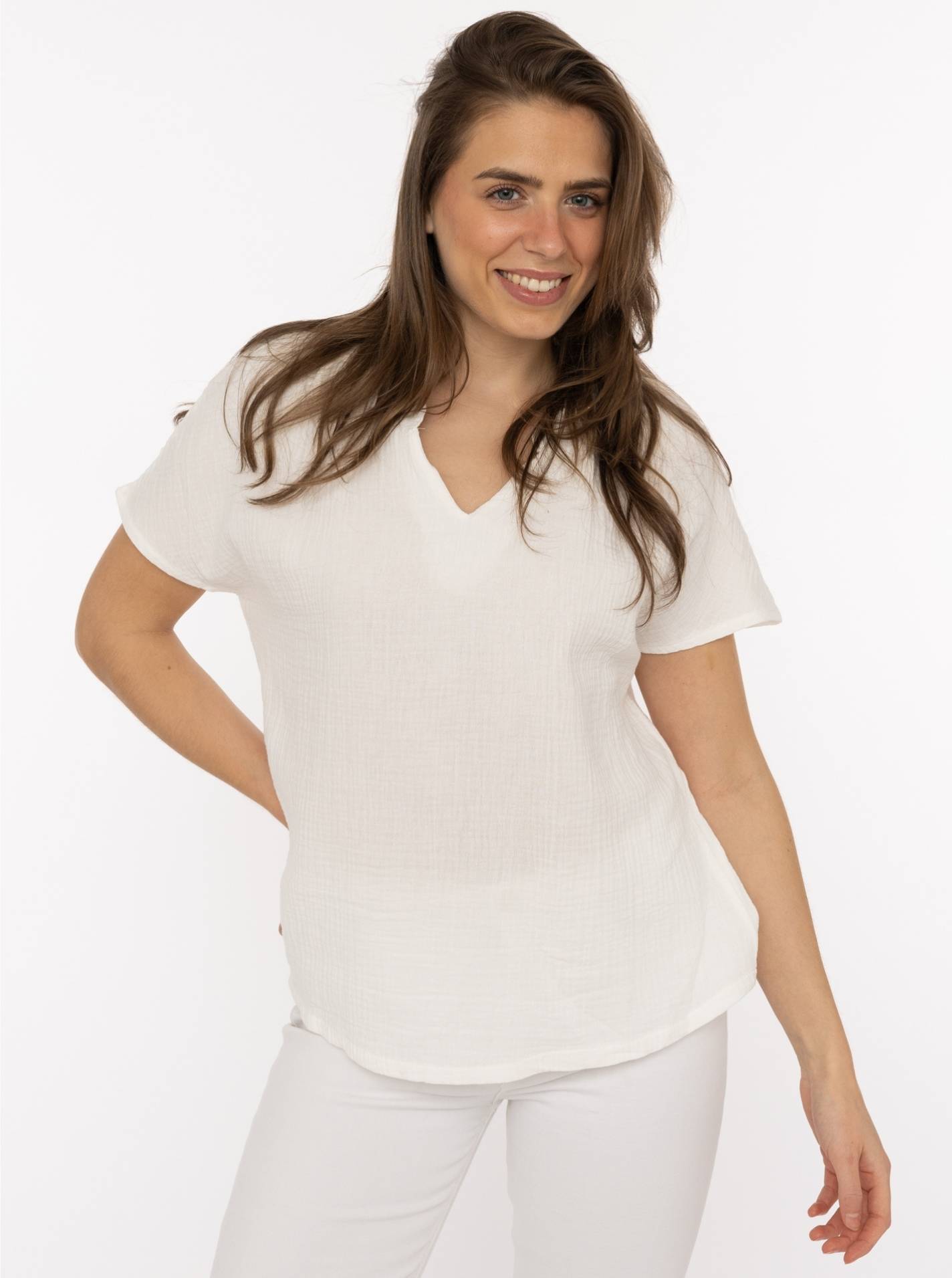 Bluse Musselin "Uni"