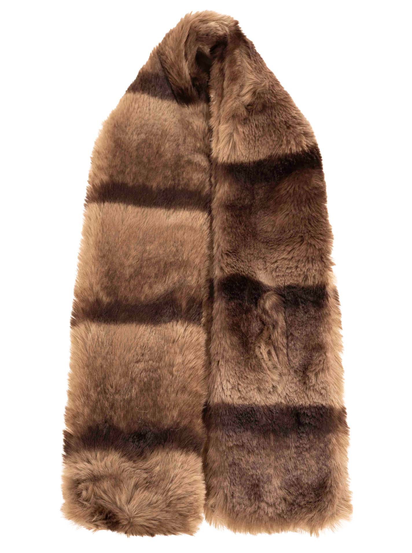 Schal "Fake Fur Stripes"