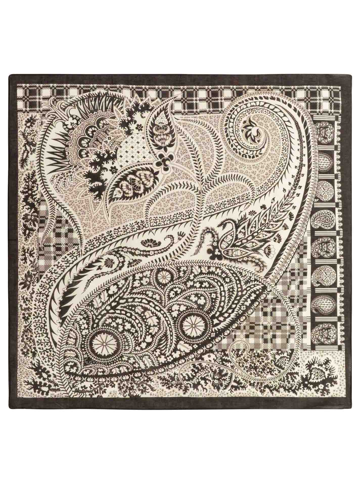 Viereck "Paisley Muster"