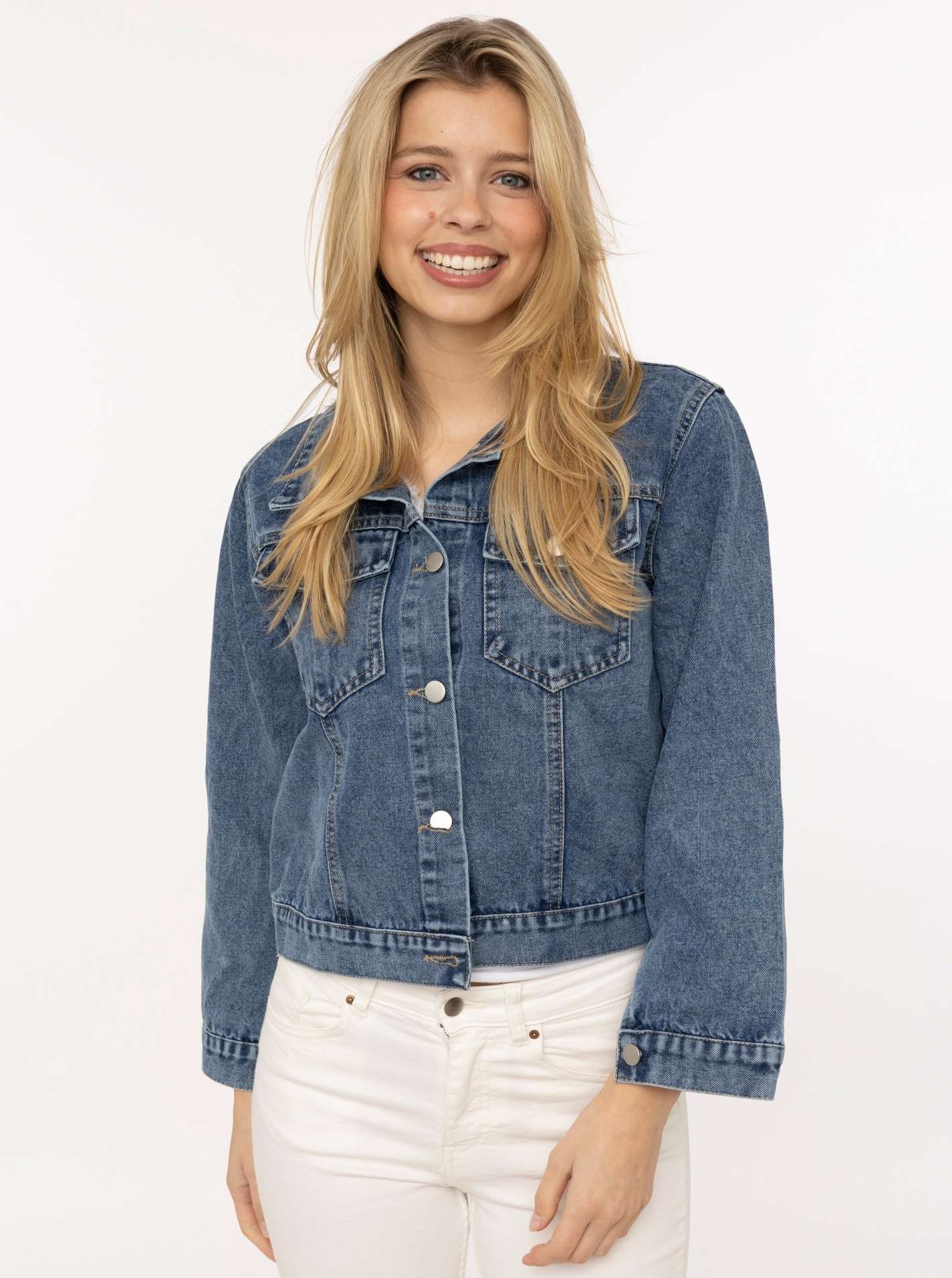 Jeansjacke "Embroidery"