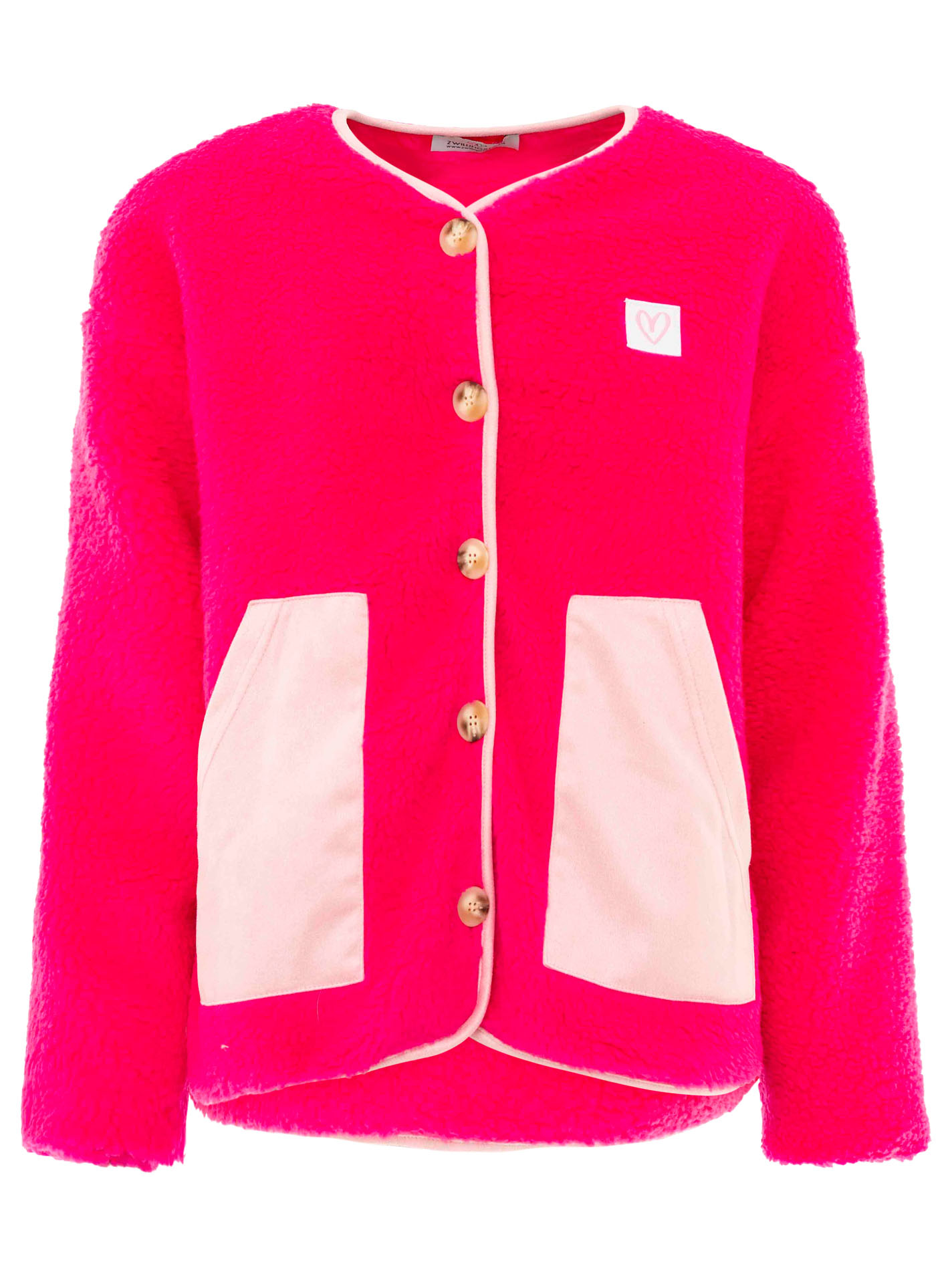 Teddyjacke "Herz Patch"