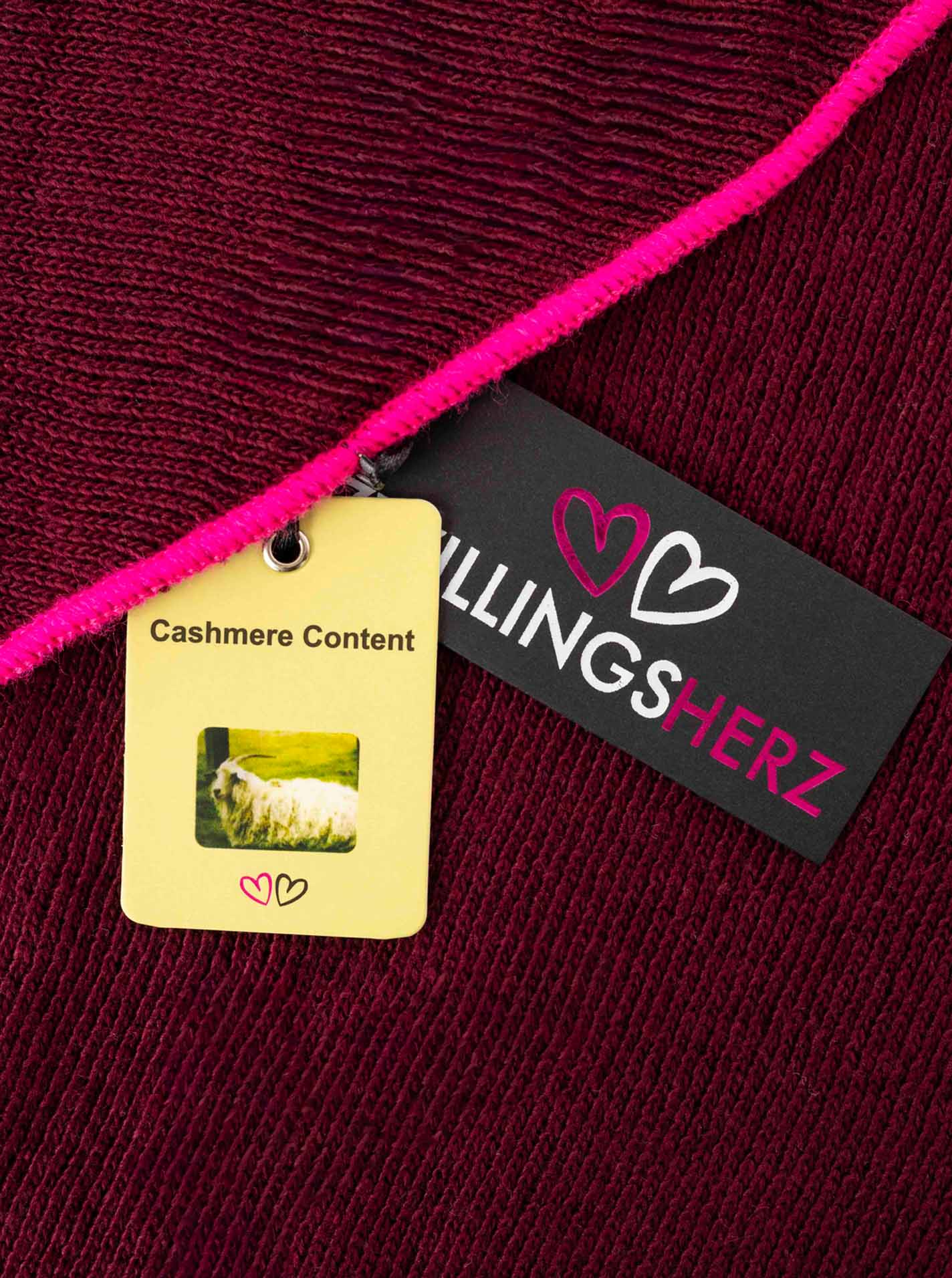 Dreieckstücher Cashmere Mix "Neon Line"