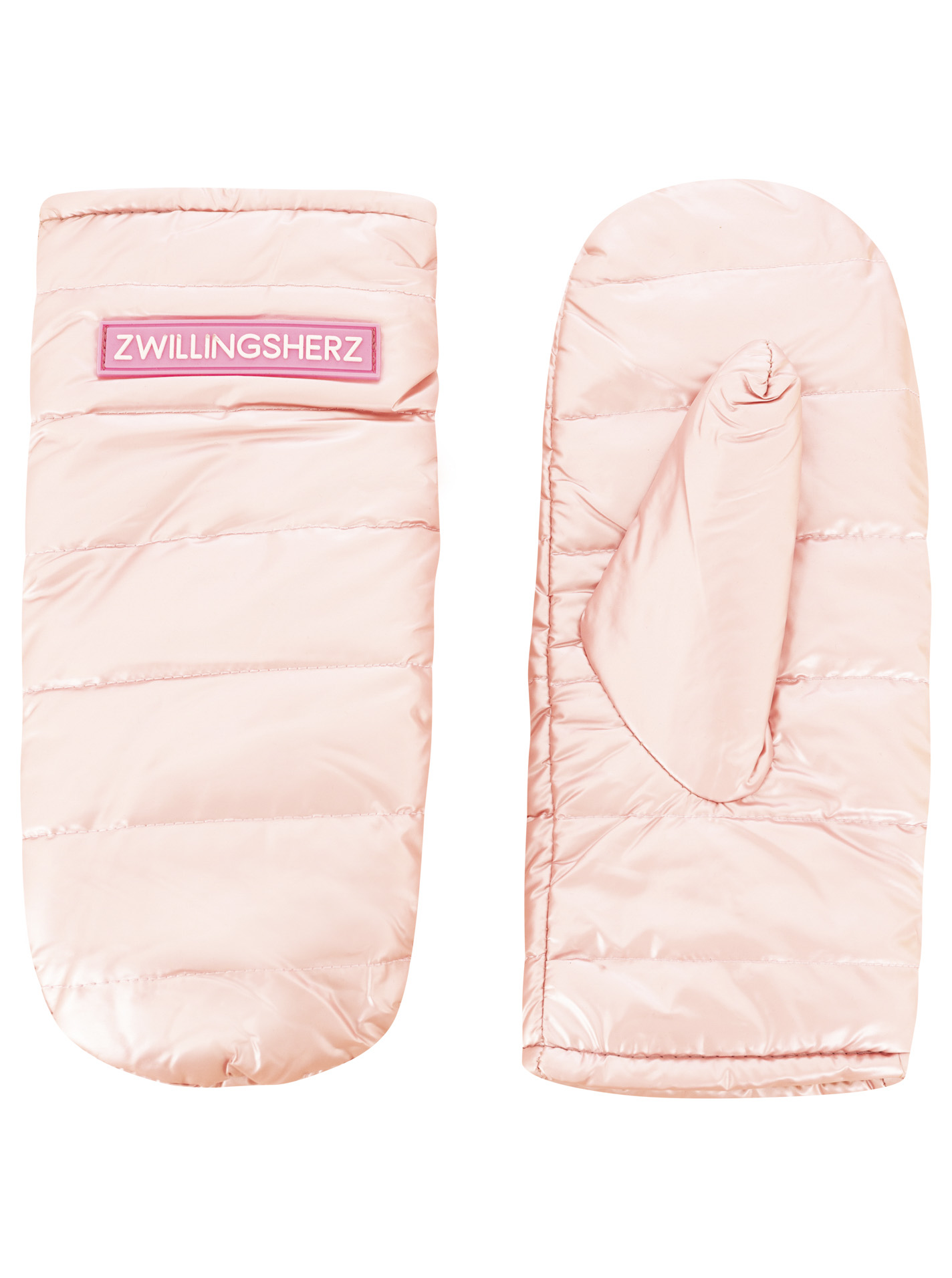 Fäustlinge Metallic "Zwillingsherz"