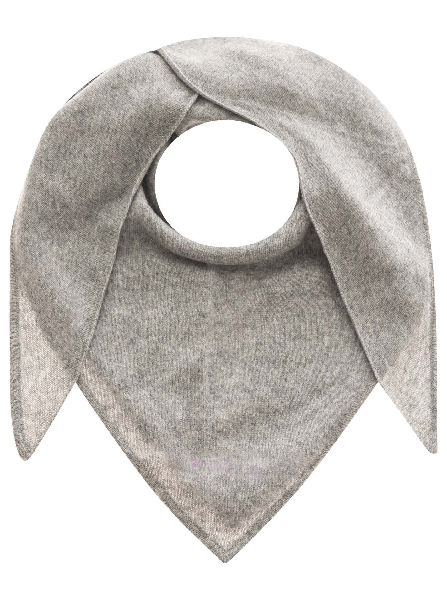100% Cashmere Dreieckstuch "Uni"