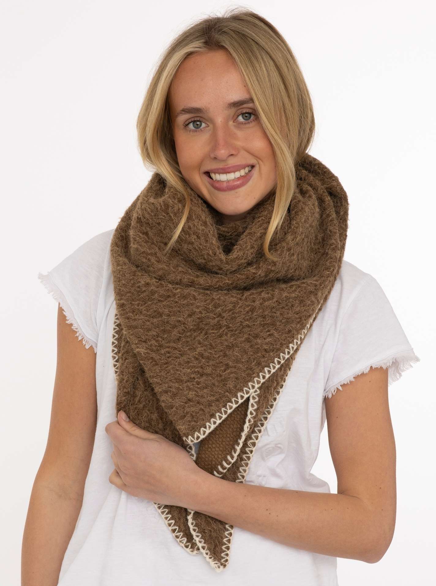 Dreieckstuch "Wollmix & Stitch"