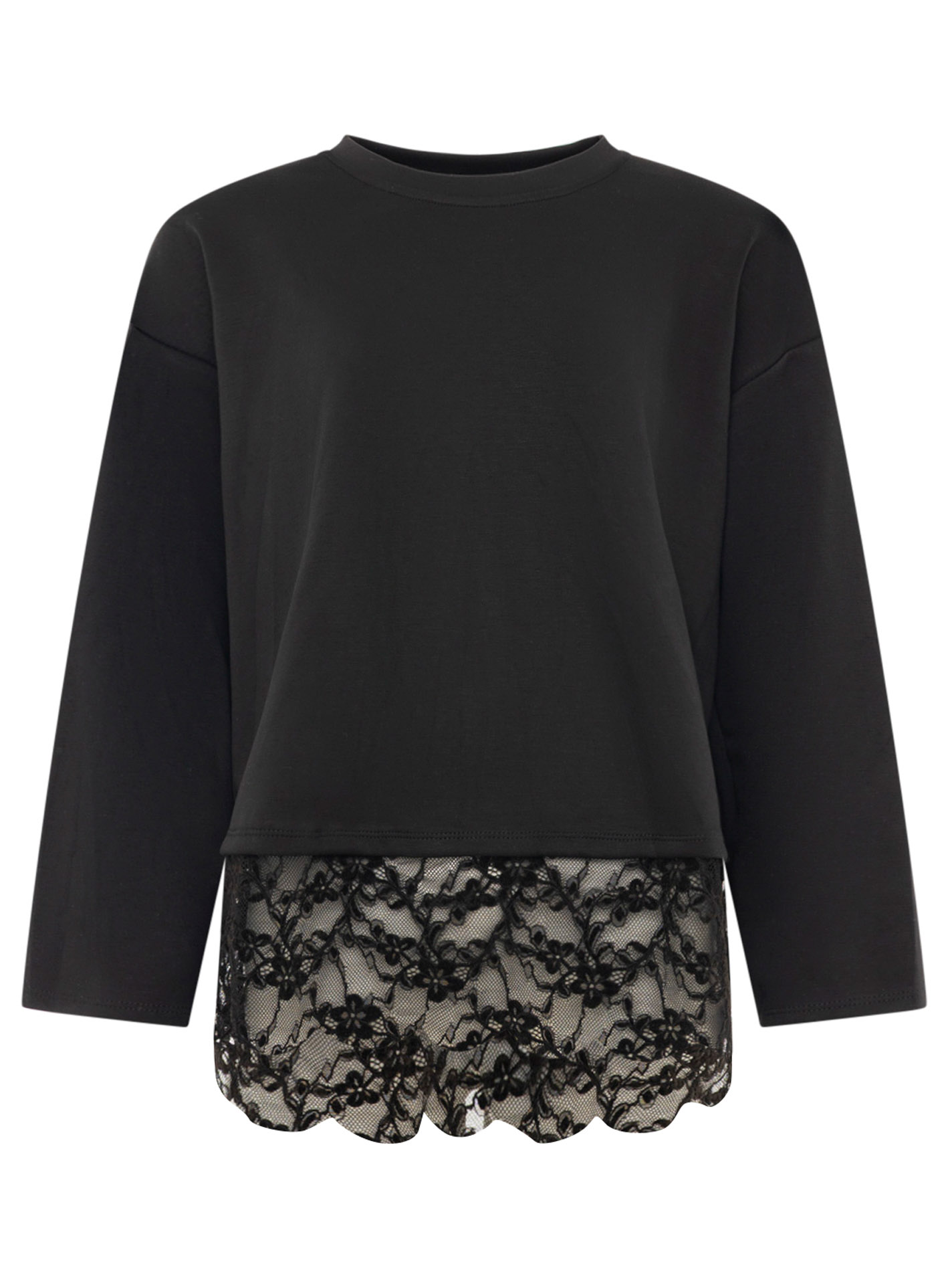 Soft Touch Longsleeve "Spitze"