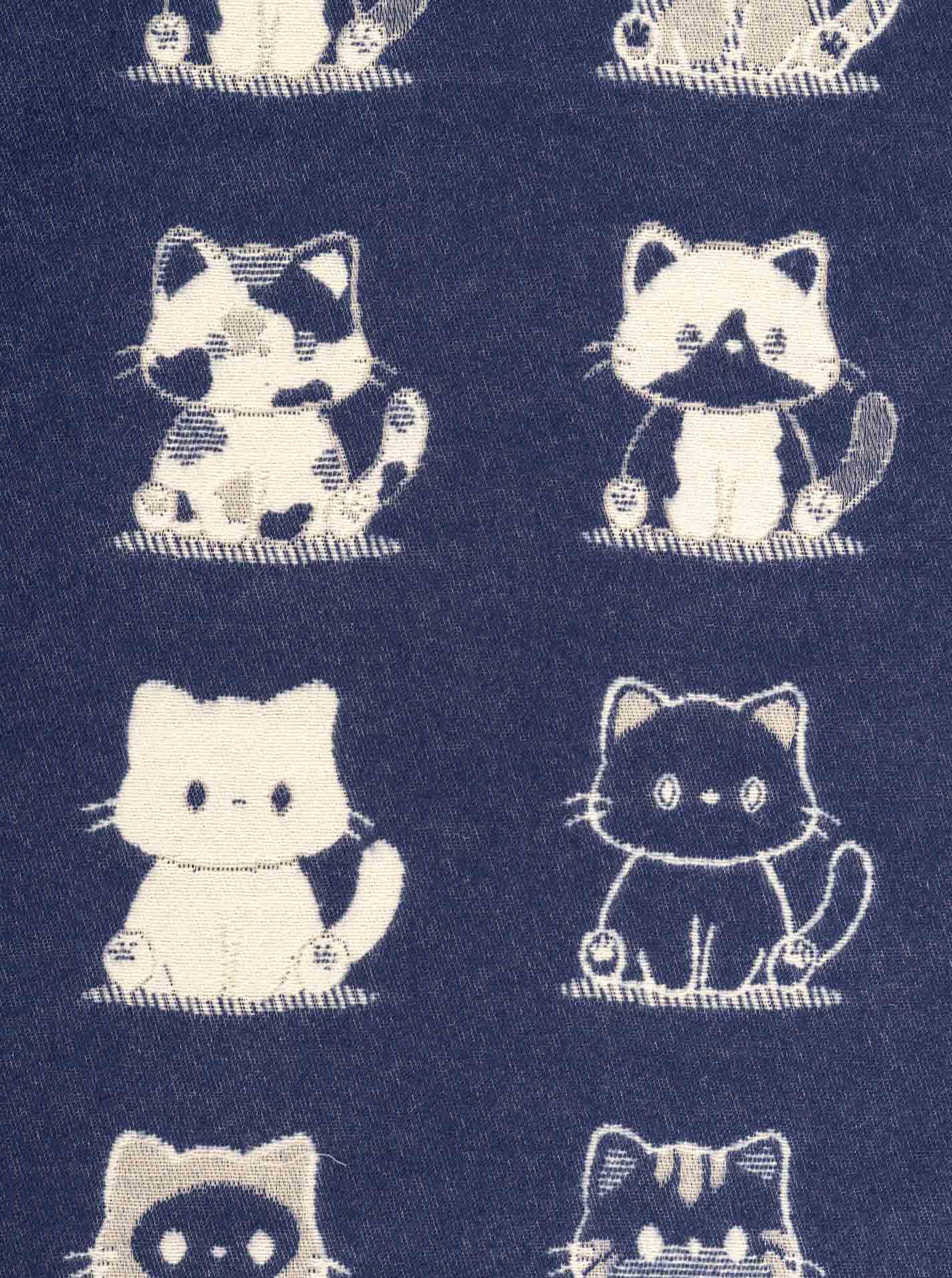 Schal Viskose "Süße Katze"