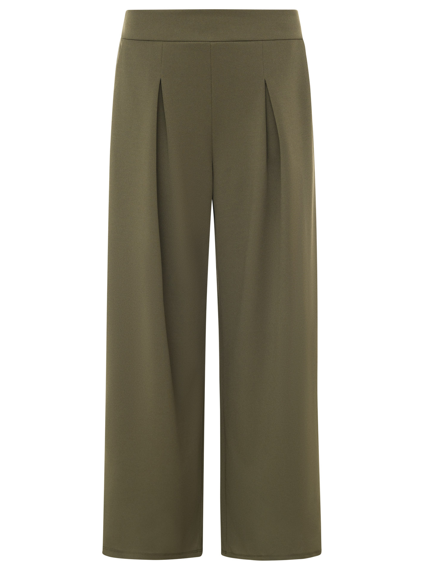 Oversize Stoffhose "Bundfalte"