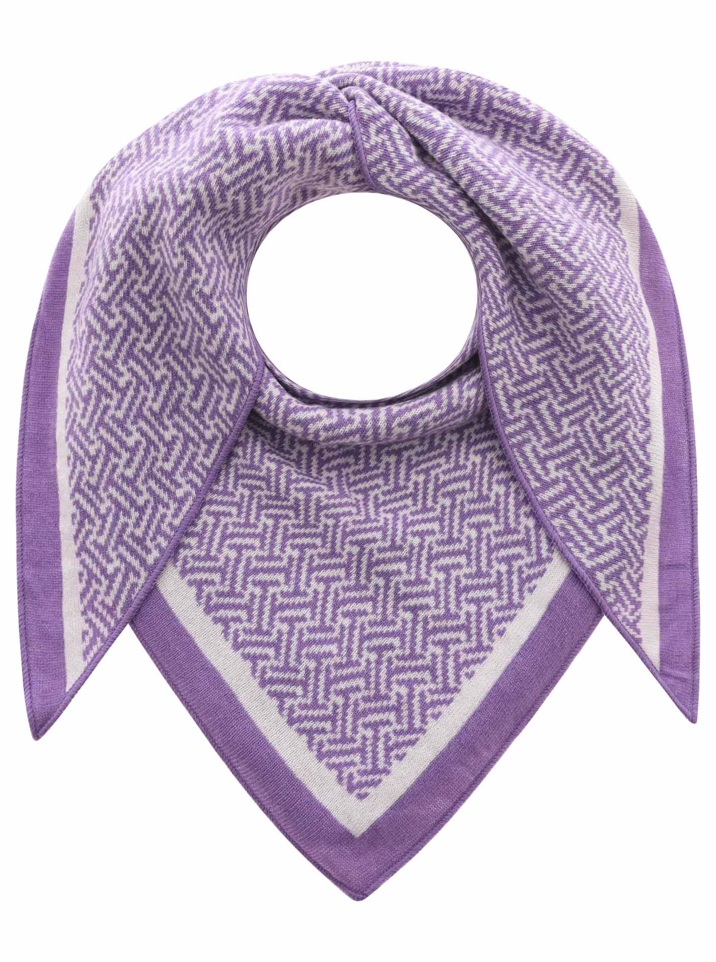 Dreieckstuch Cashmere "Winter Twist"