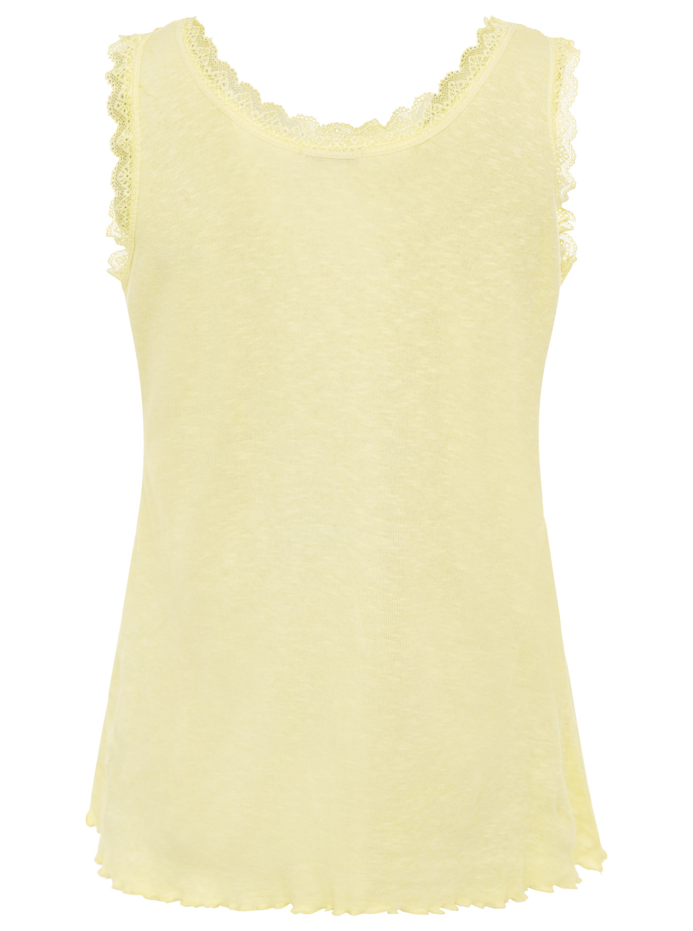 Tanktop Kaltfärbung "Spitze"