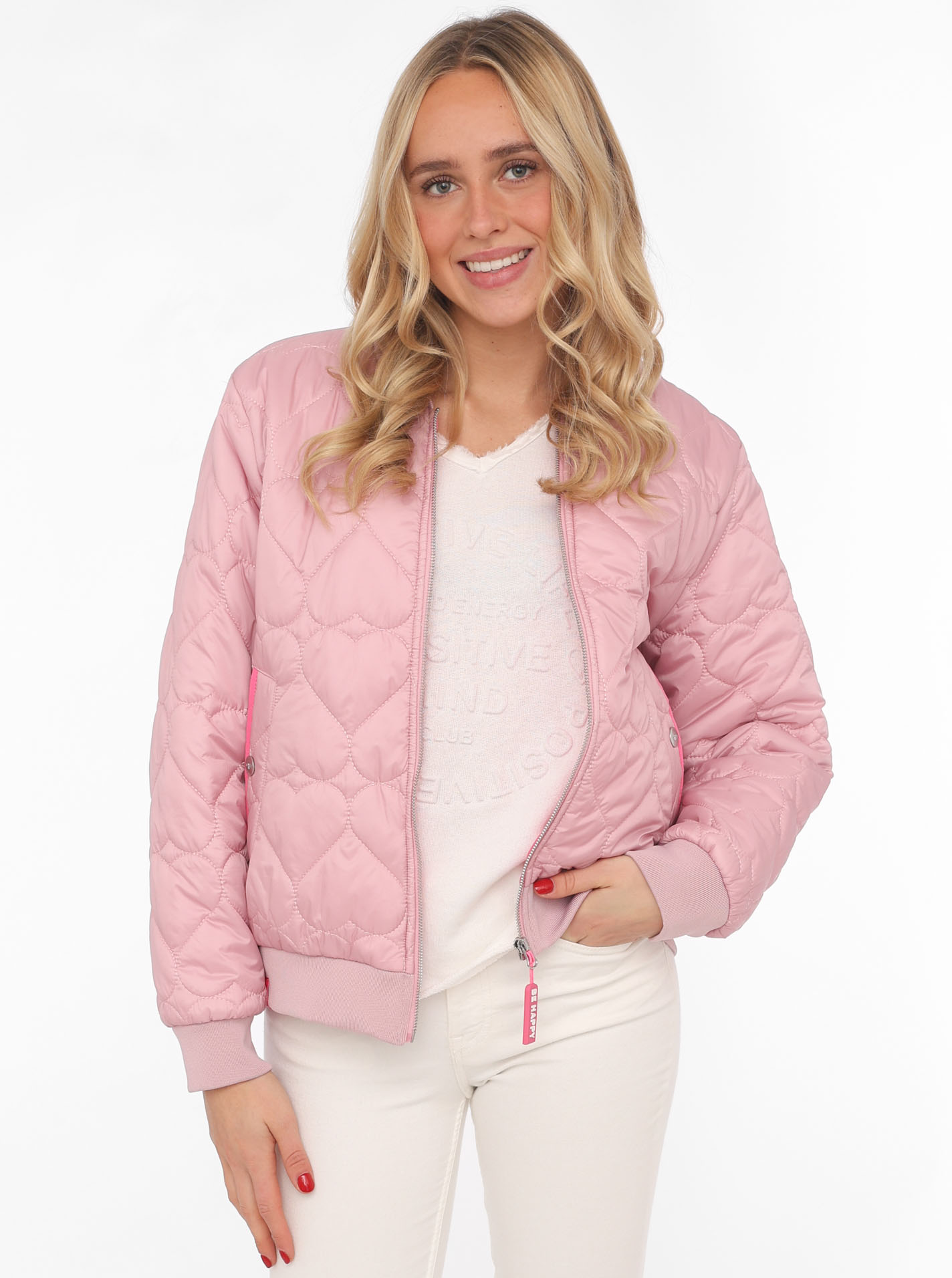 Bomberjacke "Be Happy"