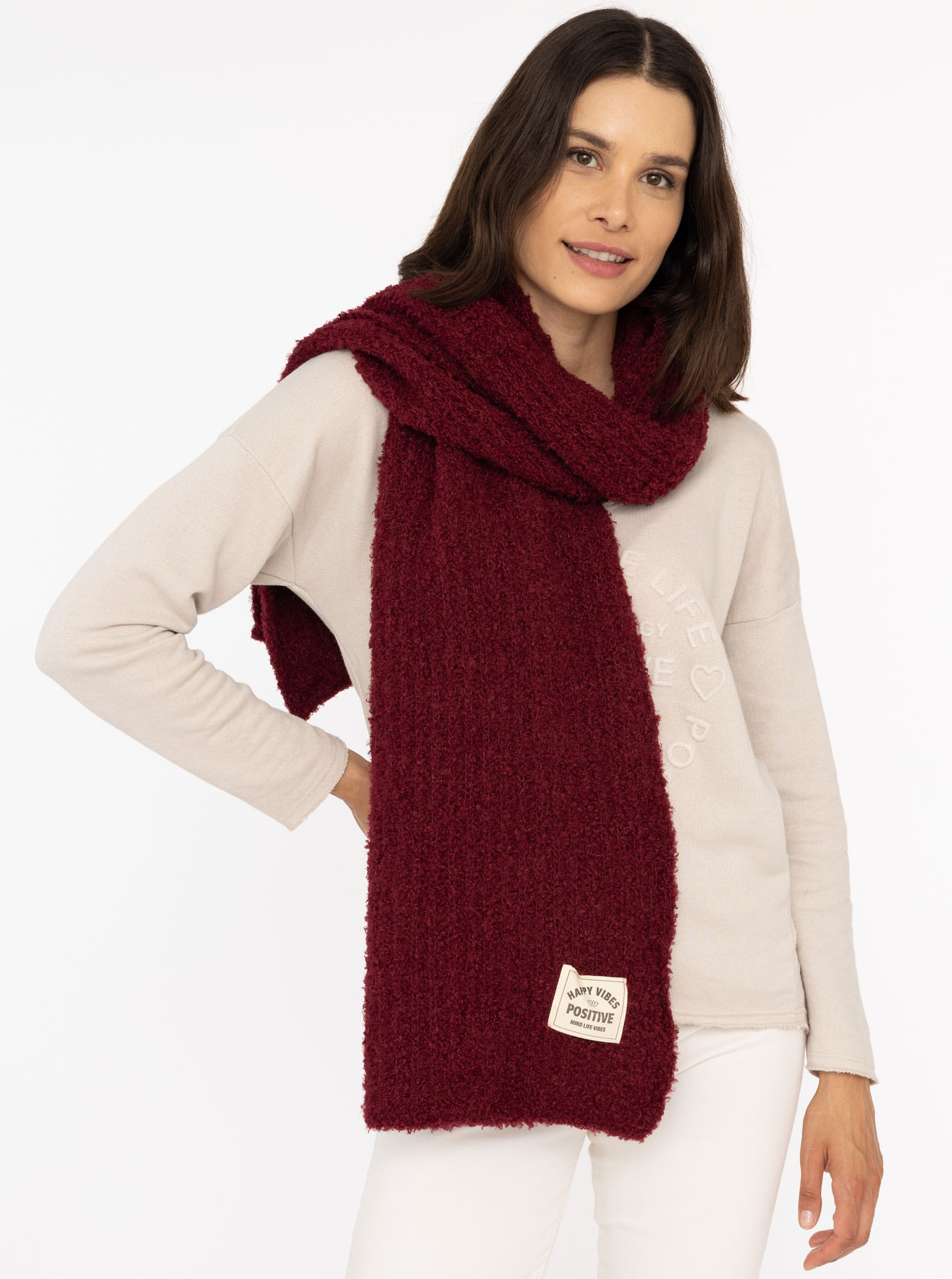 Kuschelschal "Uni & Happy Vibes"