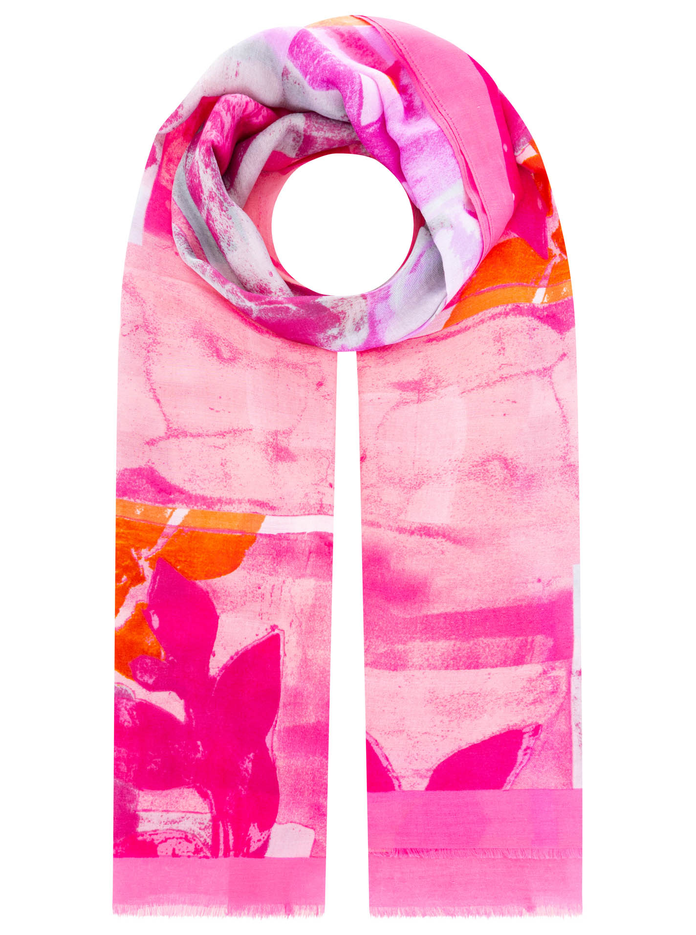 Schal "Aquarell Blumen"