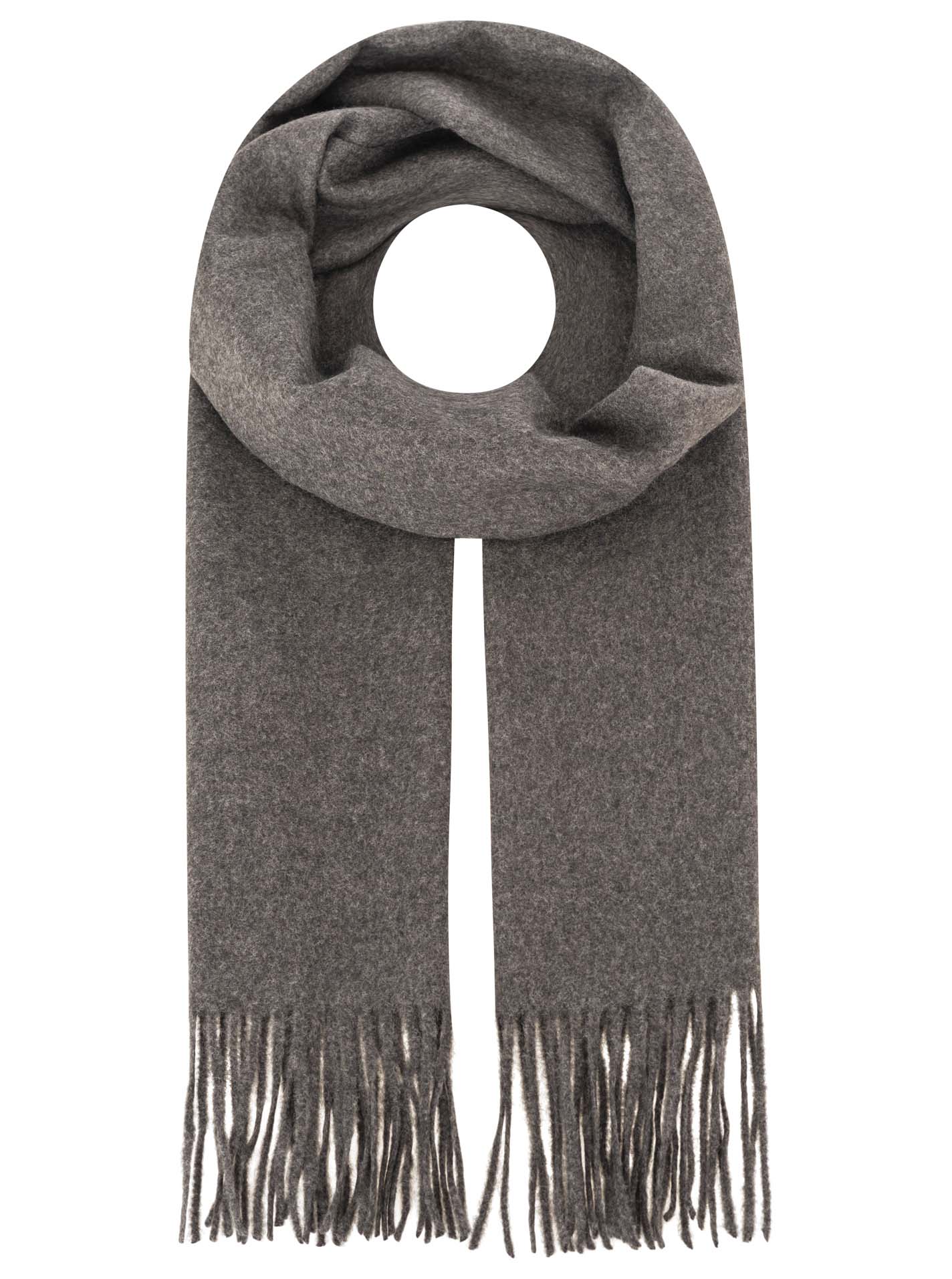 Herrenschal Wollmix "Uni"