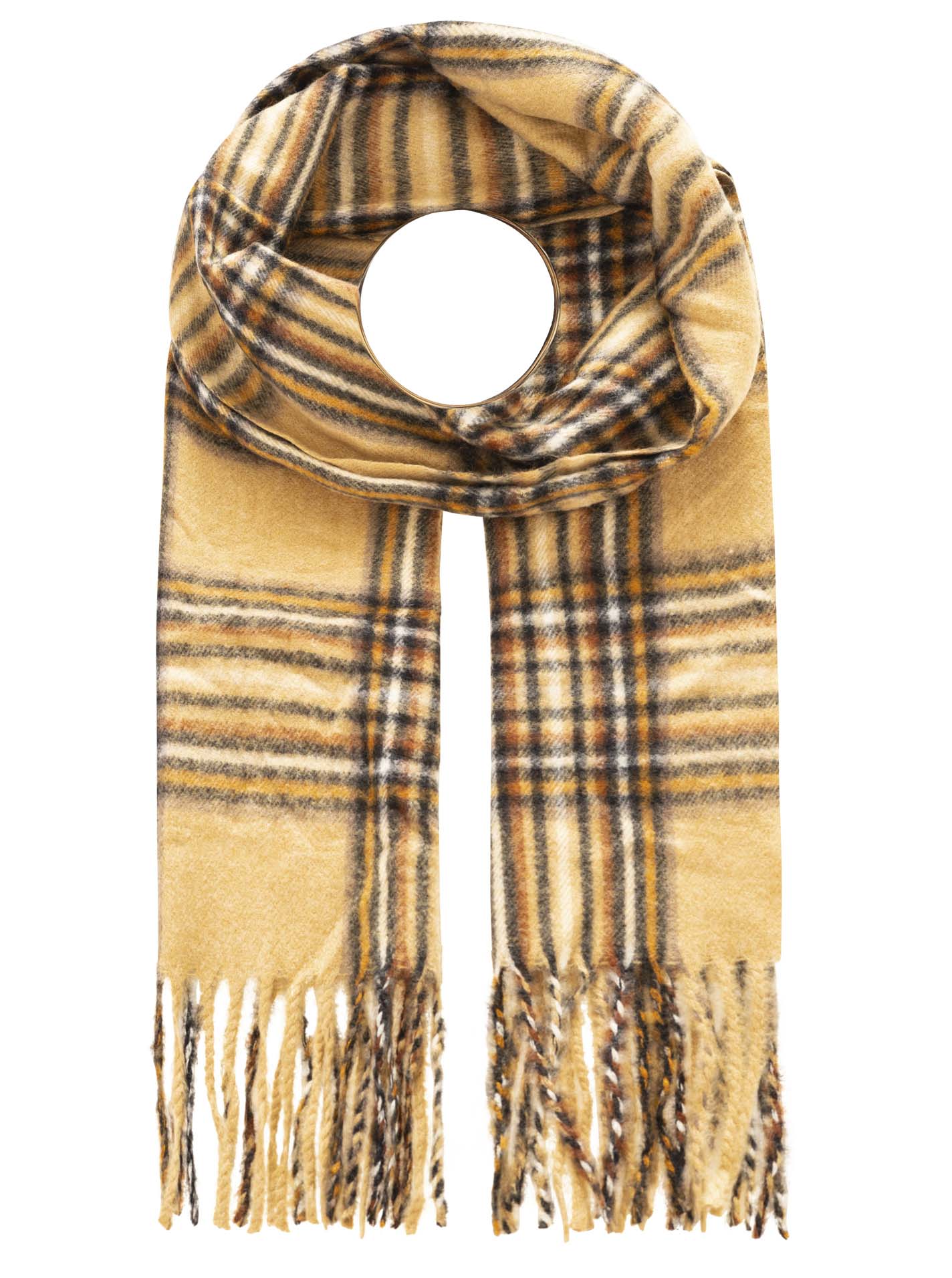 Herrenschal Viskose "Kleine Karos"