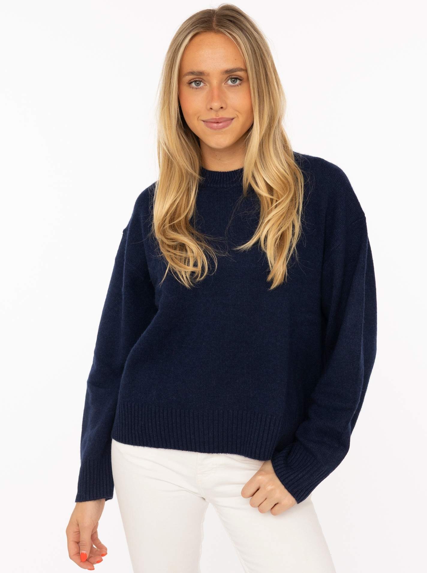 100% Cashmere Cozy Rundhals Pullover