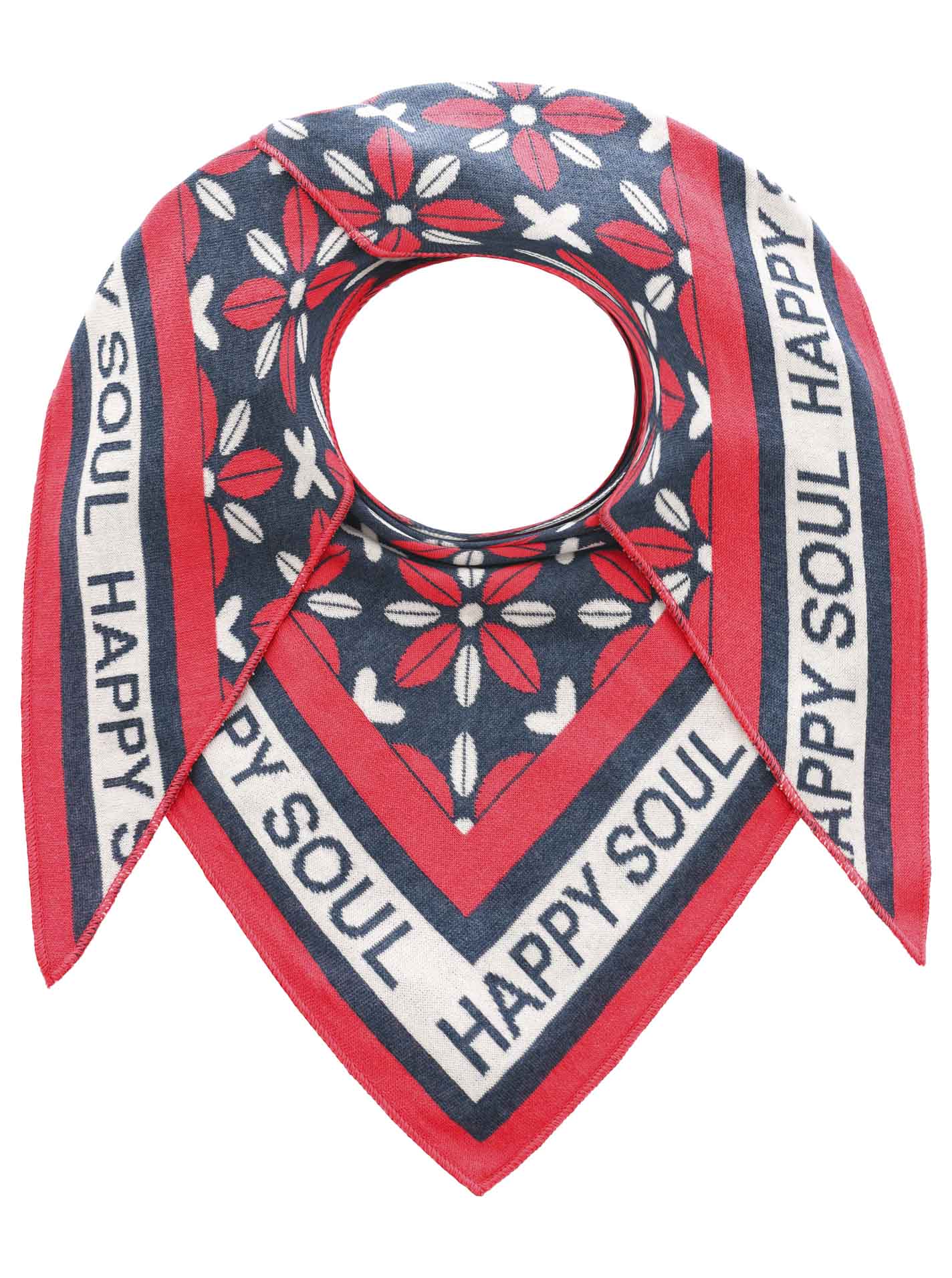 Dreieckstuch BW "Happy Blumen" Dreieckstuch BW "Happy Blumen"