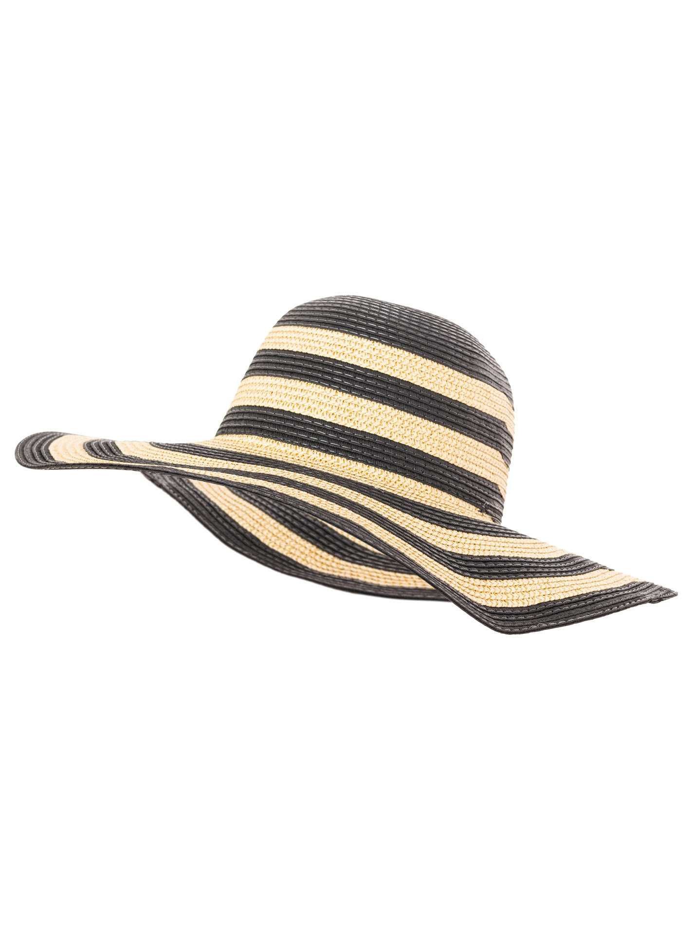 Strohhut "XXL Streifen"