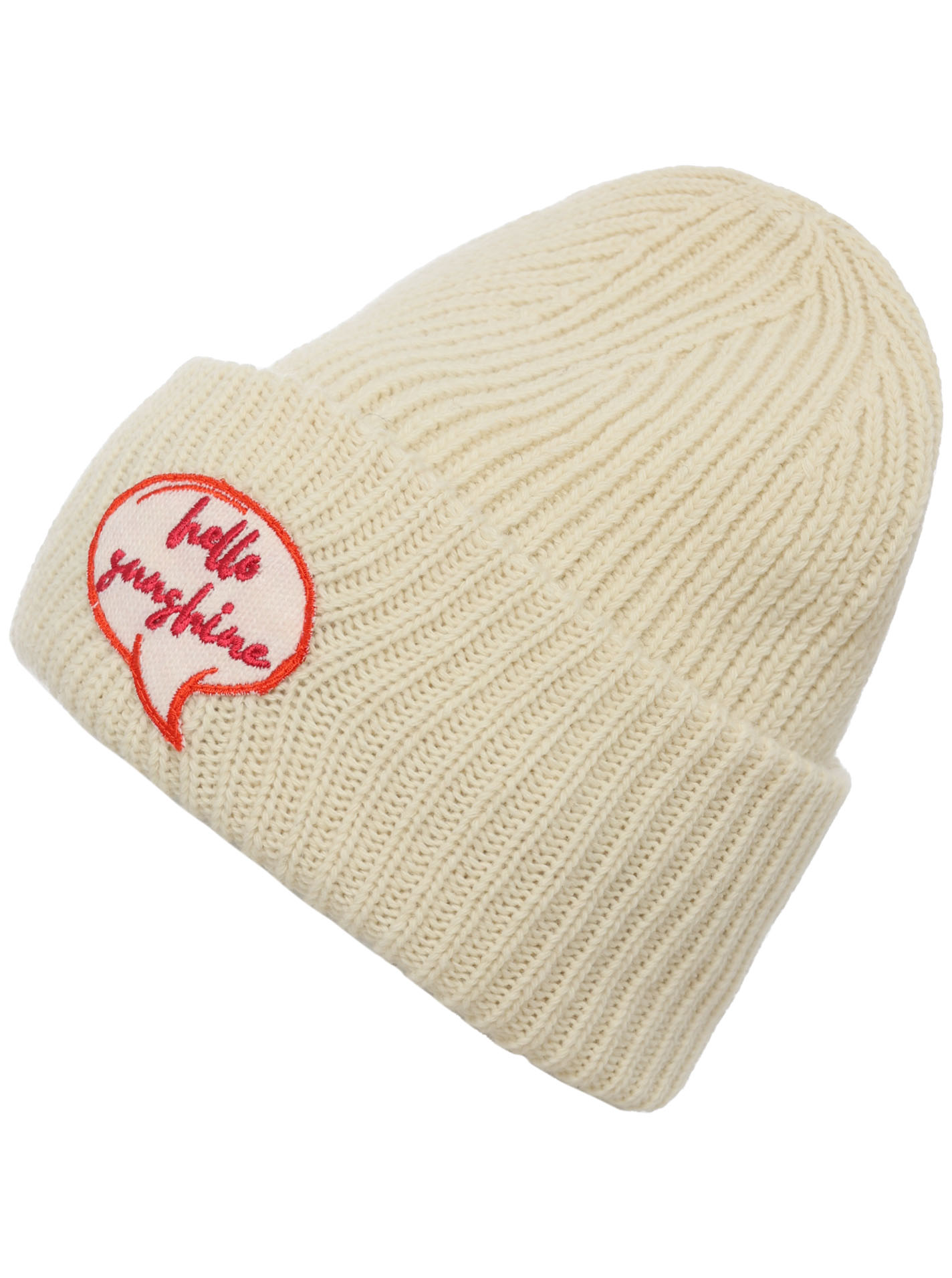 Cashmere Mütze Grobstrick "Hello Sunshine"