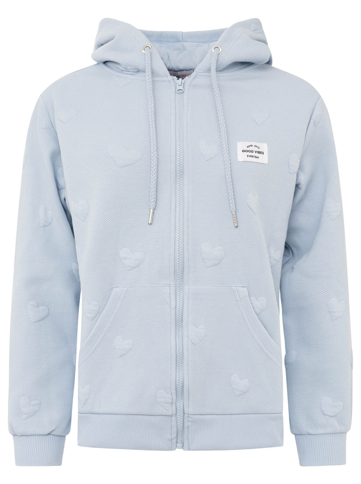 Hoodiejacke "Zwillingsherz Love"