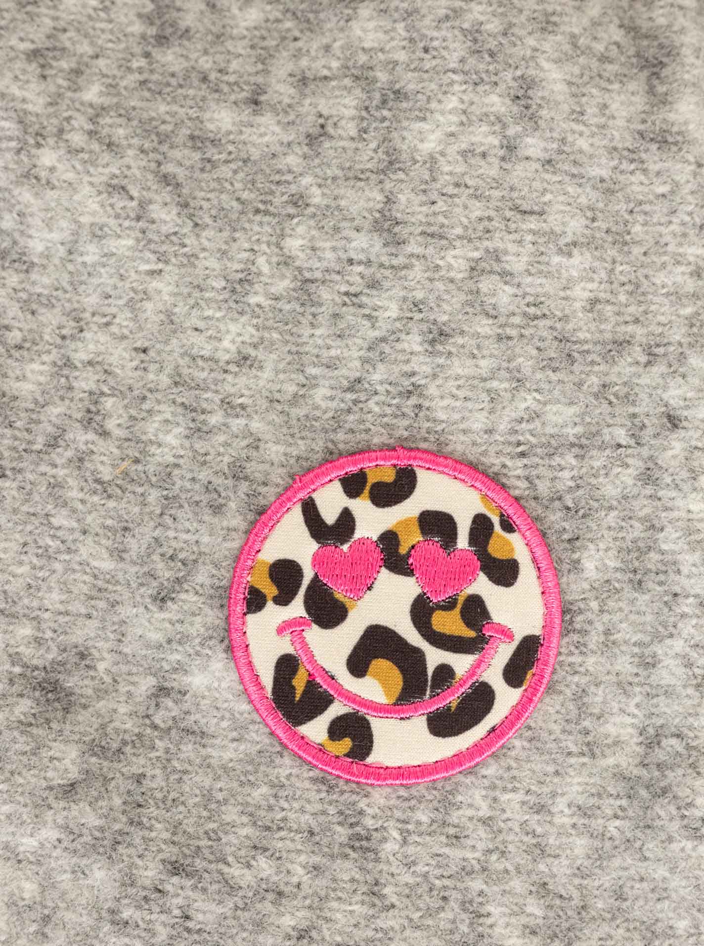 Dreieckstuch Wollmix "Uni Patch"