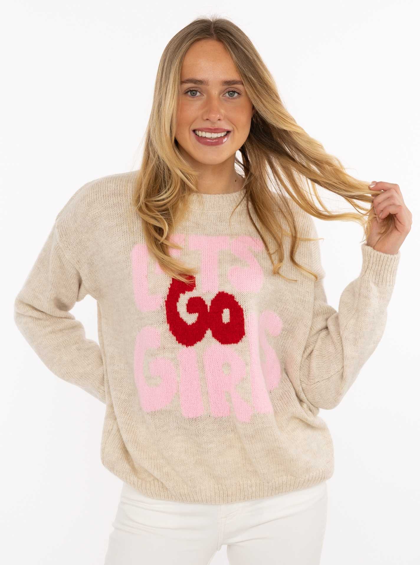 Pullover Wollmix "Lets Go Girls"