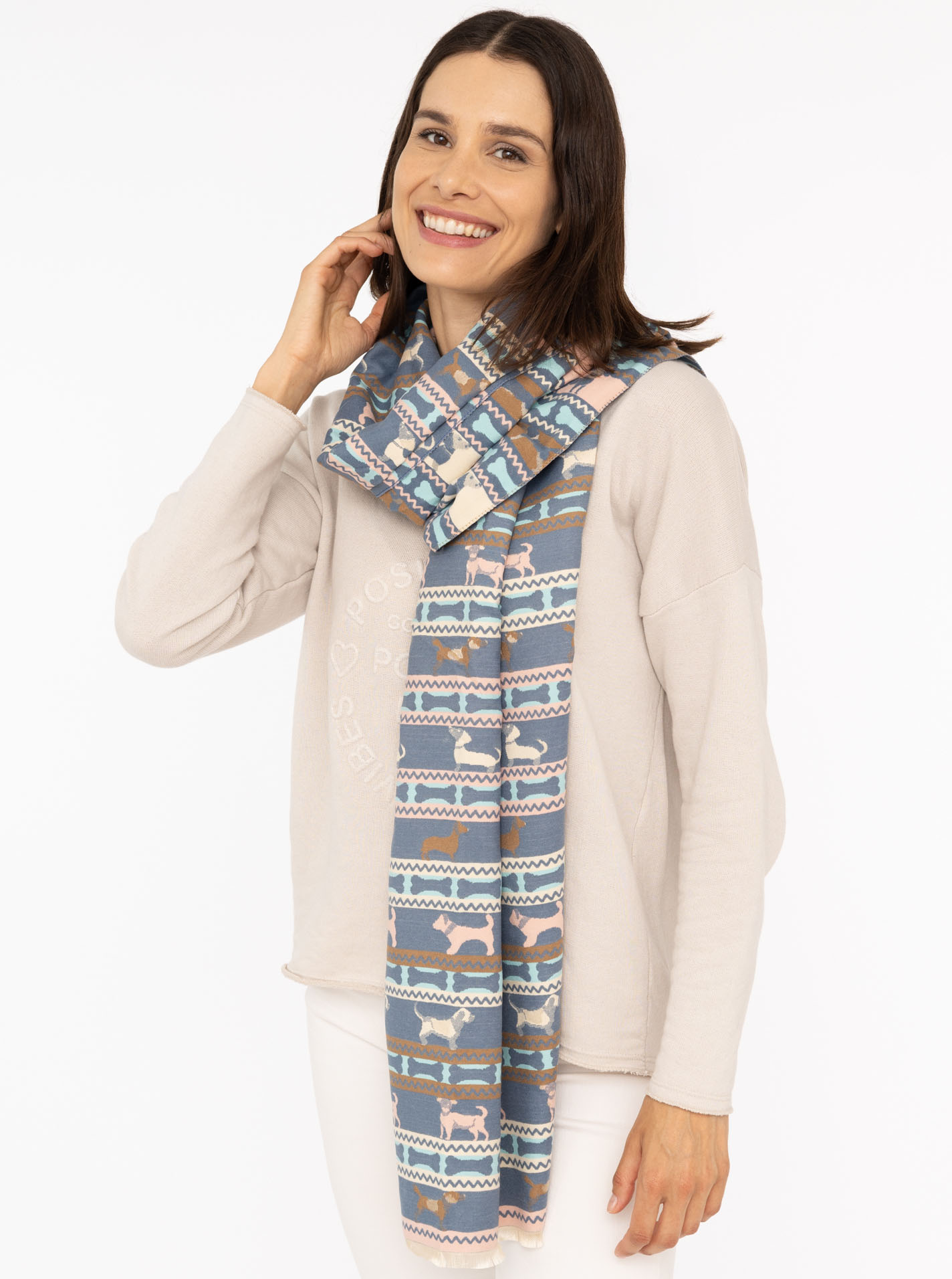 Winterschal "Bone & Buddy"