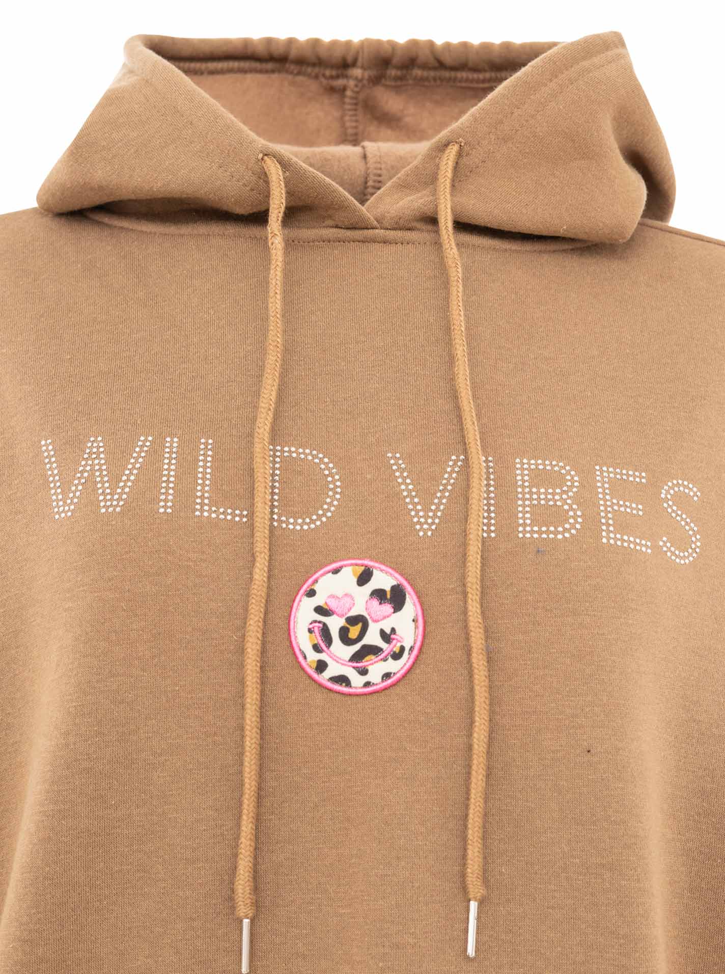 Hoodie "Wild Vibes Strass"