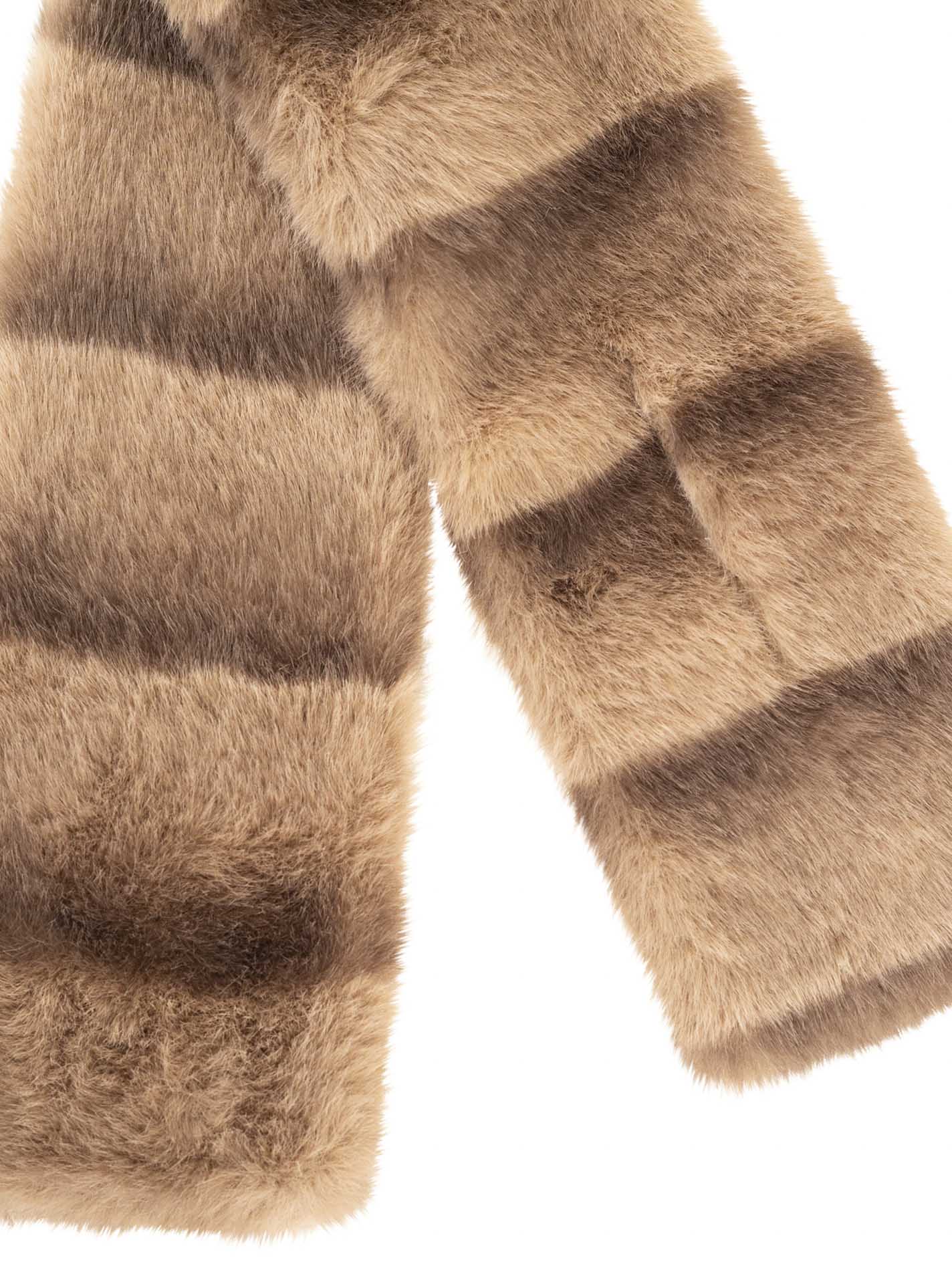 Winterschal Soft Fake Fur "Uni"