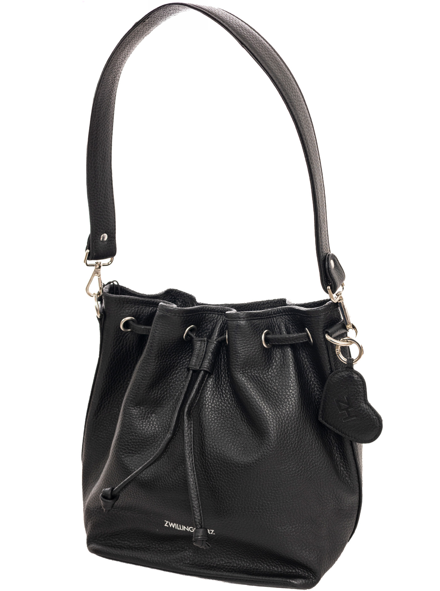 Ledertasche "Drawstring Bag"
