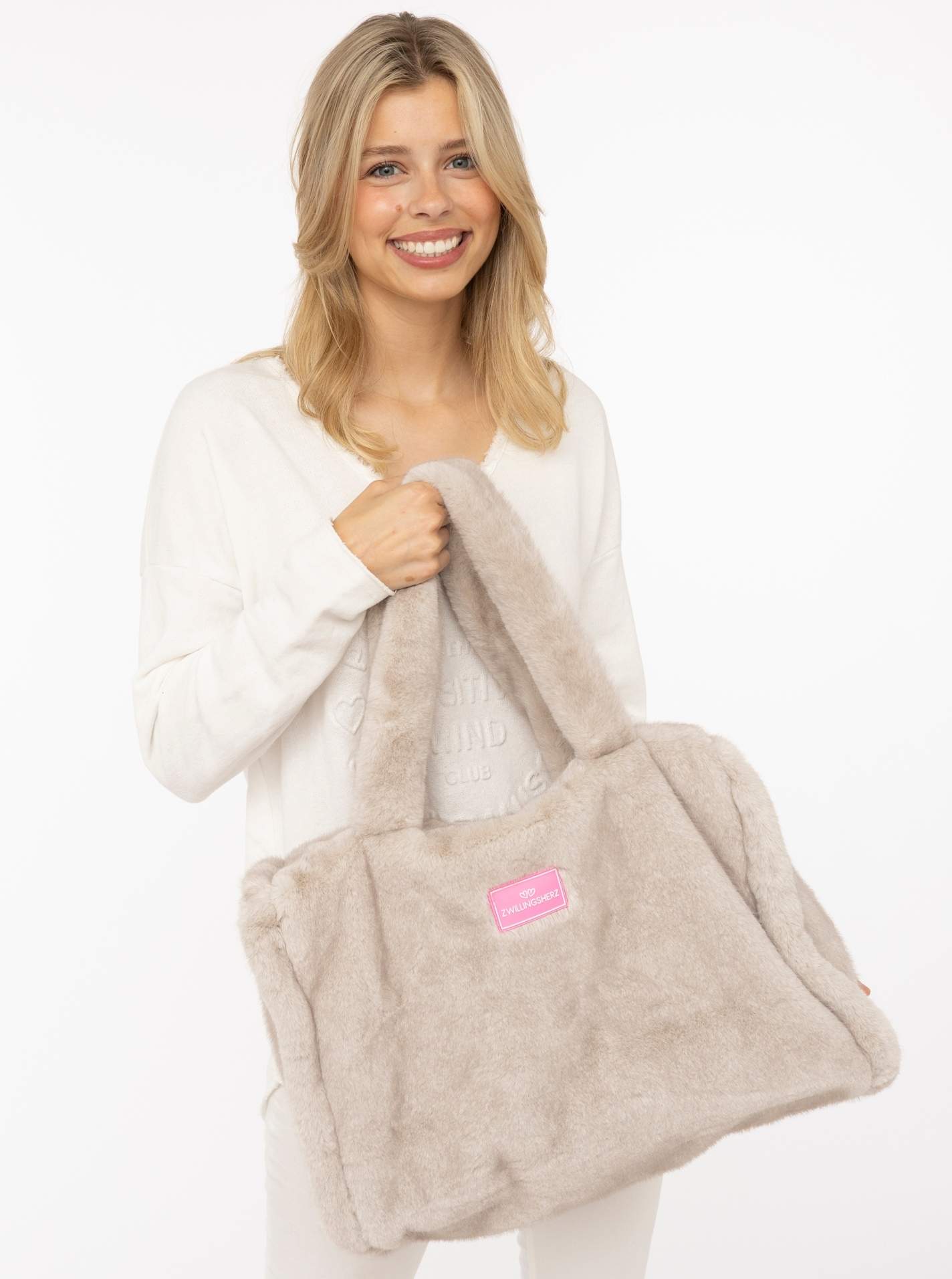 XXL Shopper Fake Fur "Uni"