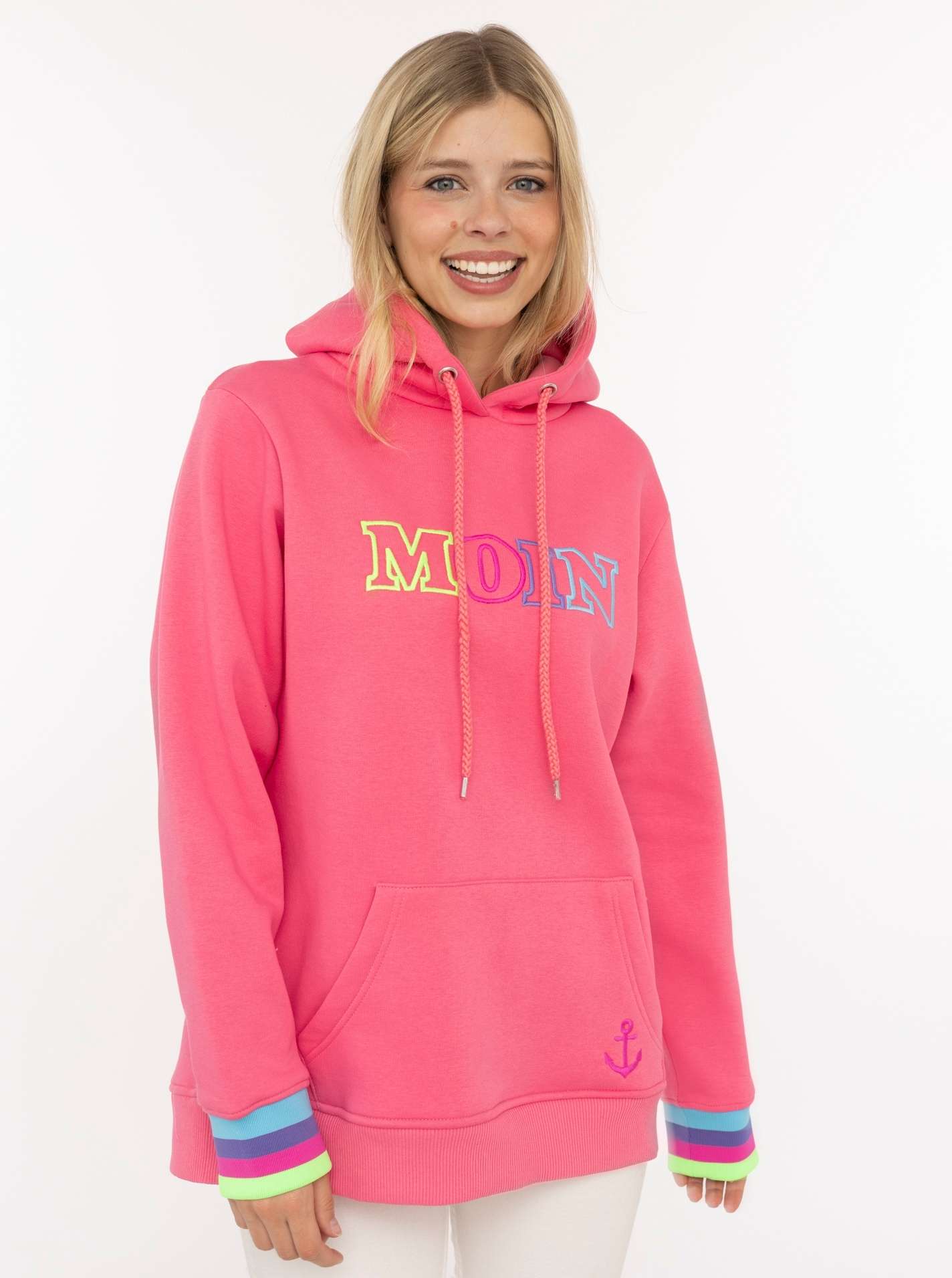 Hoodie "Colourful Moin"