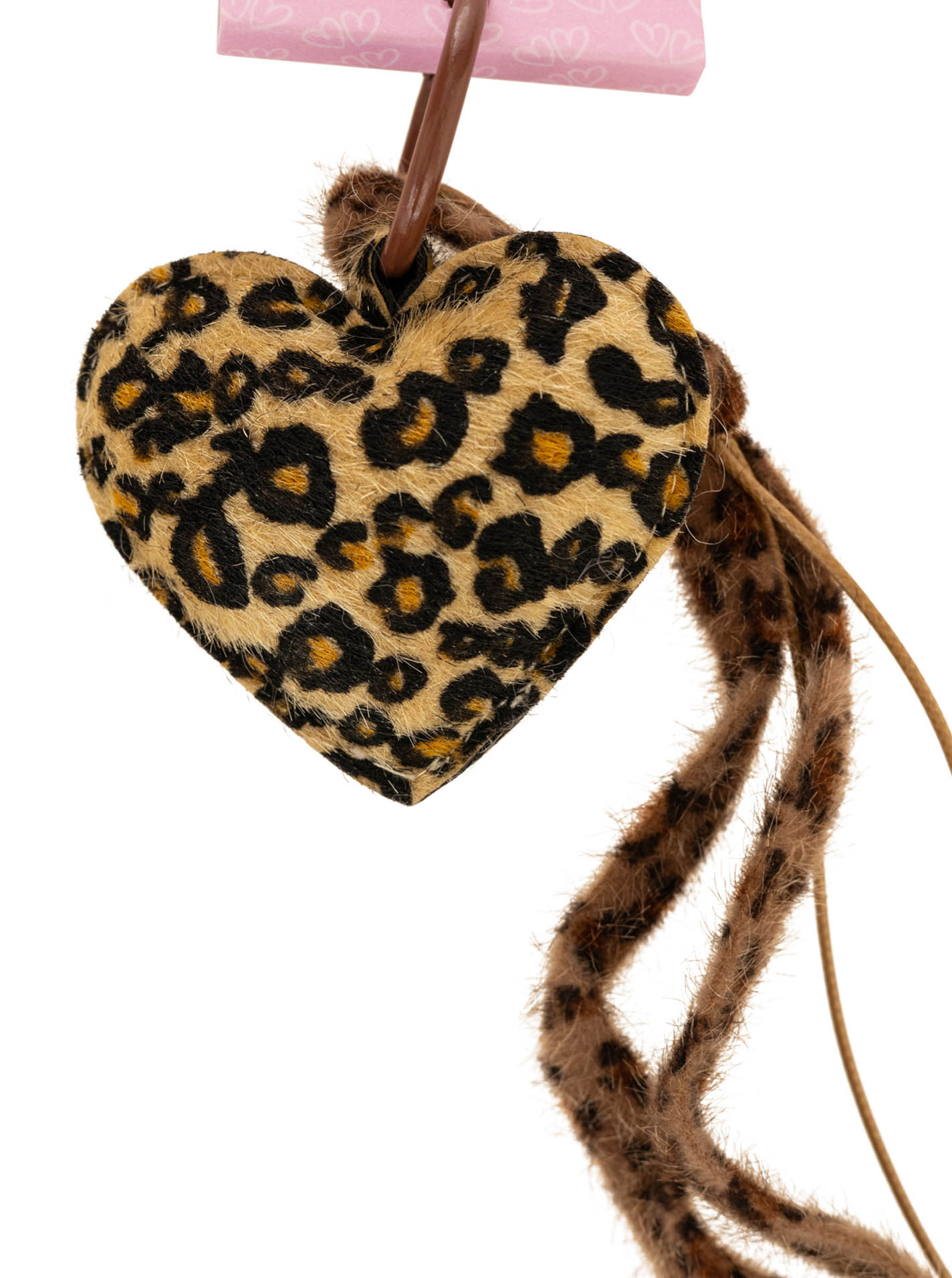 Schlüsselanhänger 10er Set "Leopard Heart"